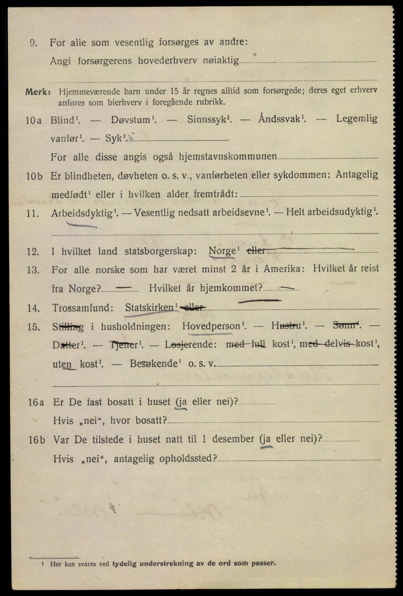 SAKO, Folketelling 1920 for 0801 Kragerø kjøpstad, 1920, s. 5442