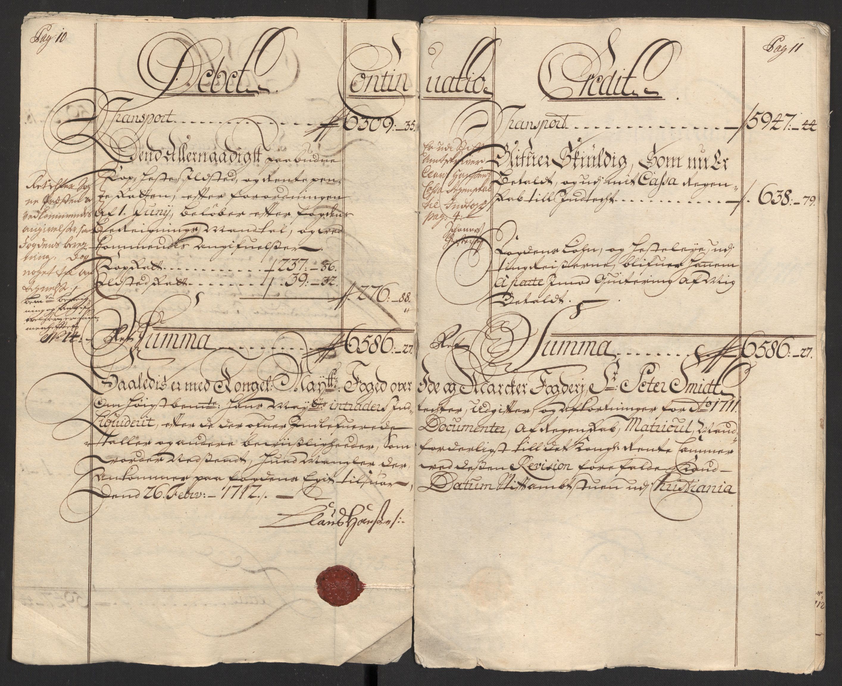 Rentekammeret inntil 1814, Reviderte regnskaper, Fogderegnskap, AV/RA-EA-4092/R01/L0020: Fogderegnskap Idd og Marker, 1711, s. 8