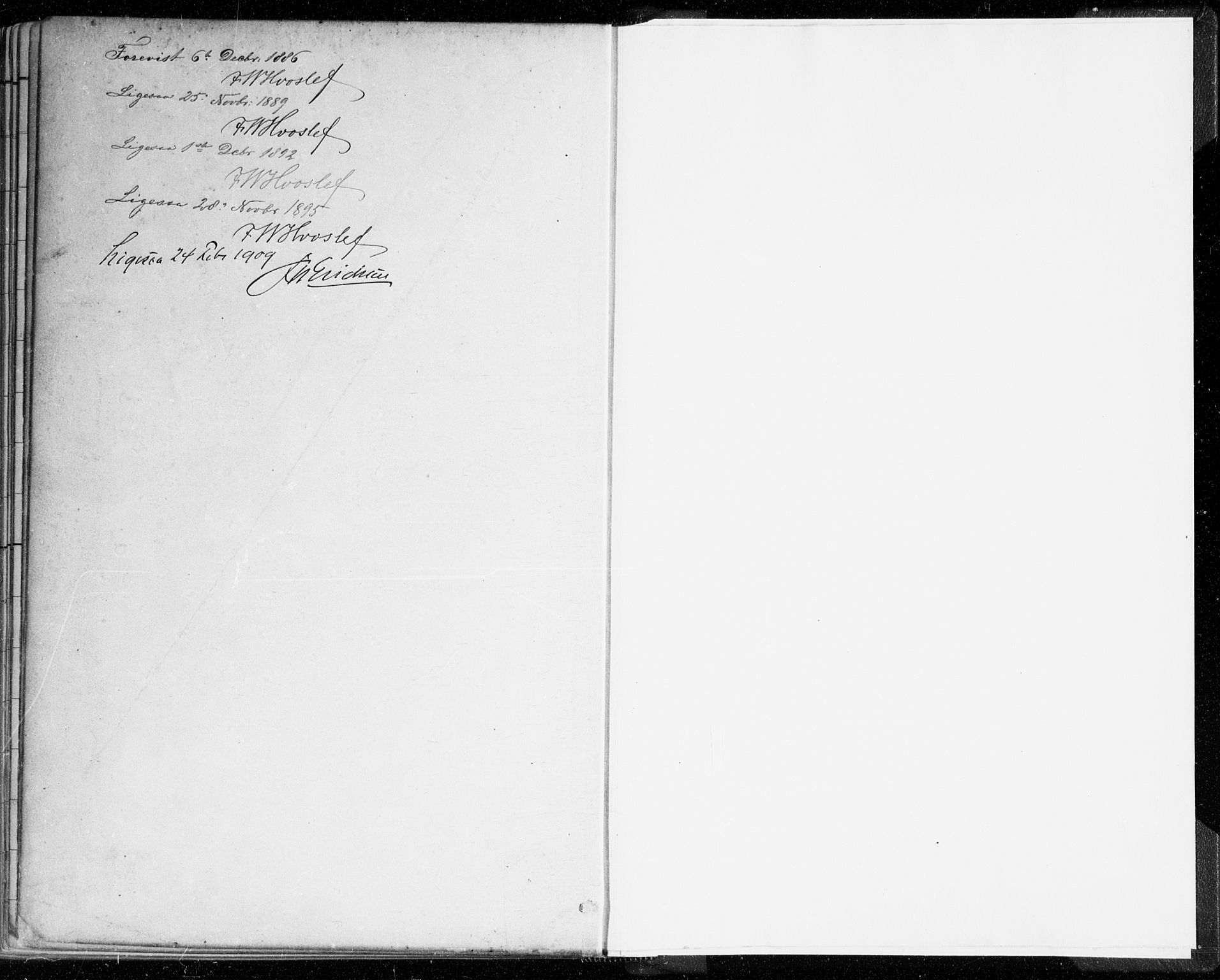Johanneskirken sokneprestembete, SAB/A-76001/H/Haa/L0019: Ministerialbok nr. E 1, 1885-1915