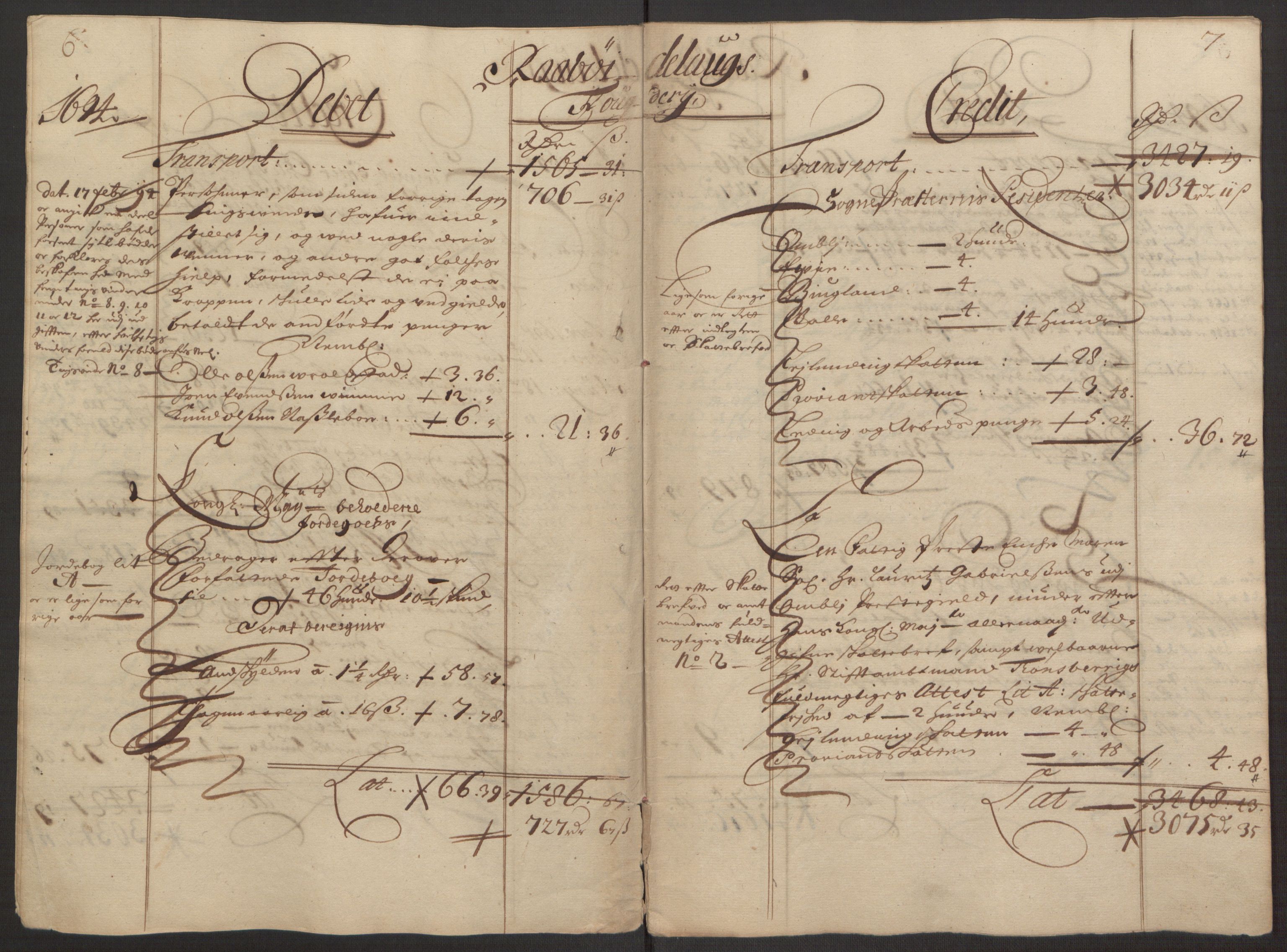 Rentekammeret inntil 1814, Reviderte regnskaper, Fogderegnskap, AV/RA-EA-4092/R40/L2444: Fogderegnskap Råbyggelag, 1693-1696, s. 86