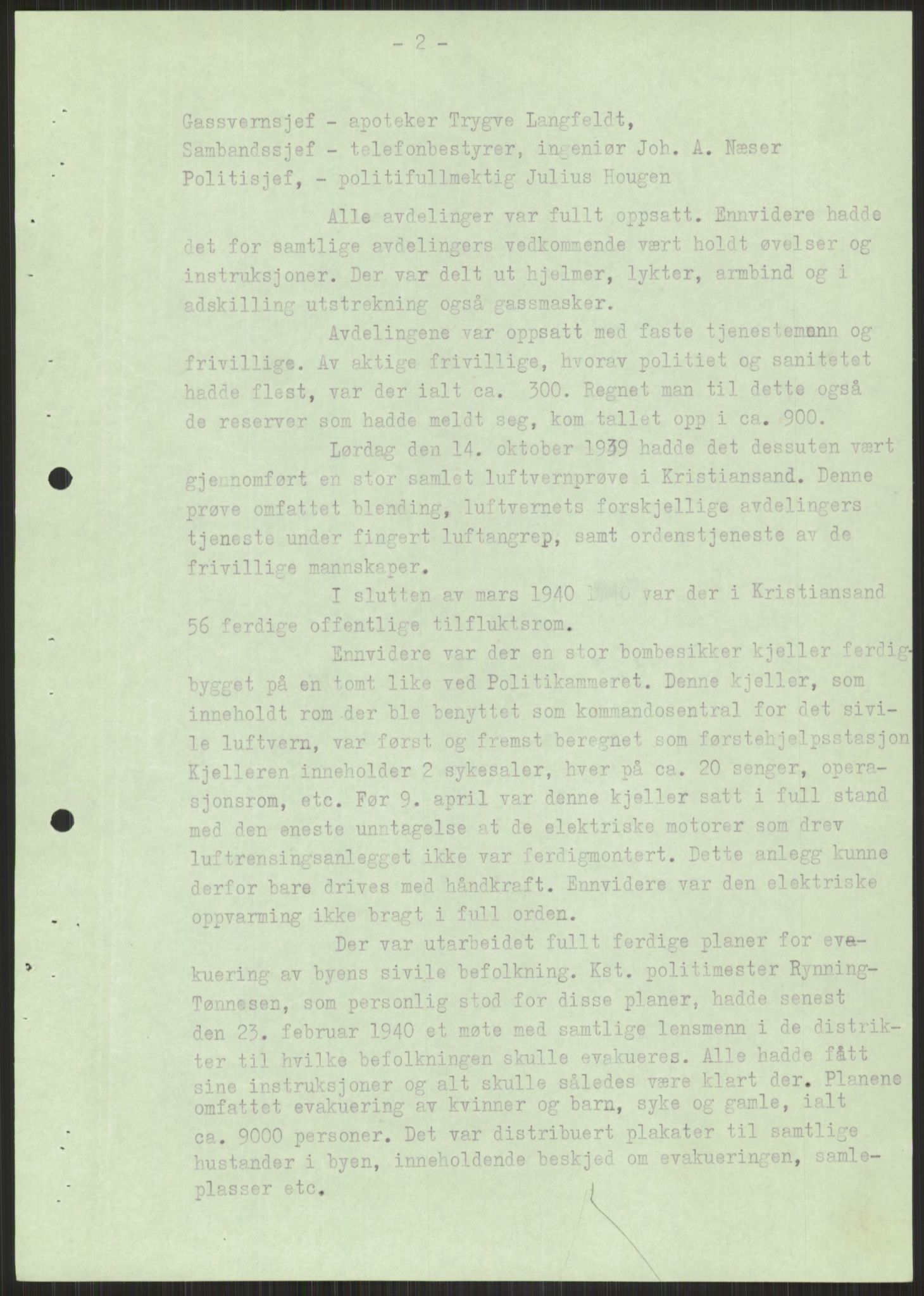 Forsvaret, Forsvarets krigshistoriske avdeling, RA/RAFA-2017/Y/Ya/L0014: II-C-11-31 - Fylkesmenn.  Rapporter om krigsbegivenhetene 1940., 1940, s. 846