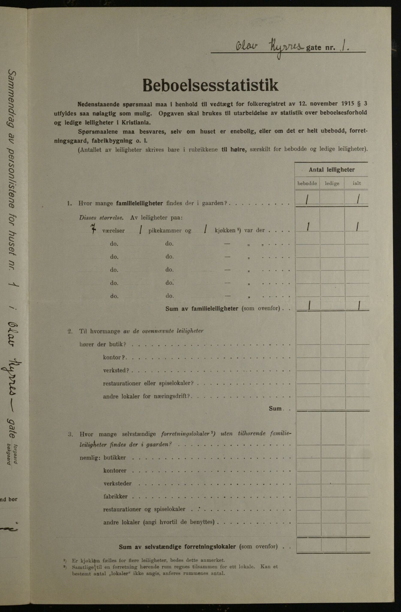 OBA, Kommunal folketelling 1.12.1923 for Kristiania, 1923, s. 82739