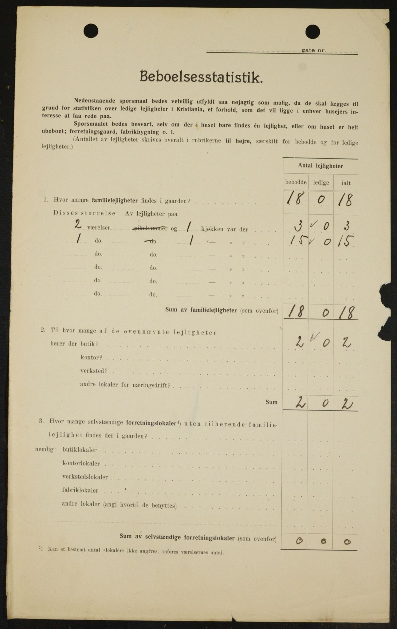 OBA, Kommunal folketelling 1.2.1909 for Kristiania kjøpstad, 1909, s. 27432