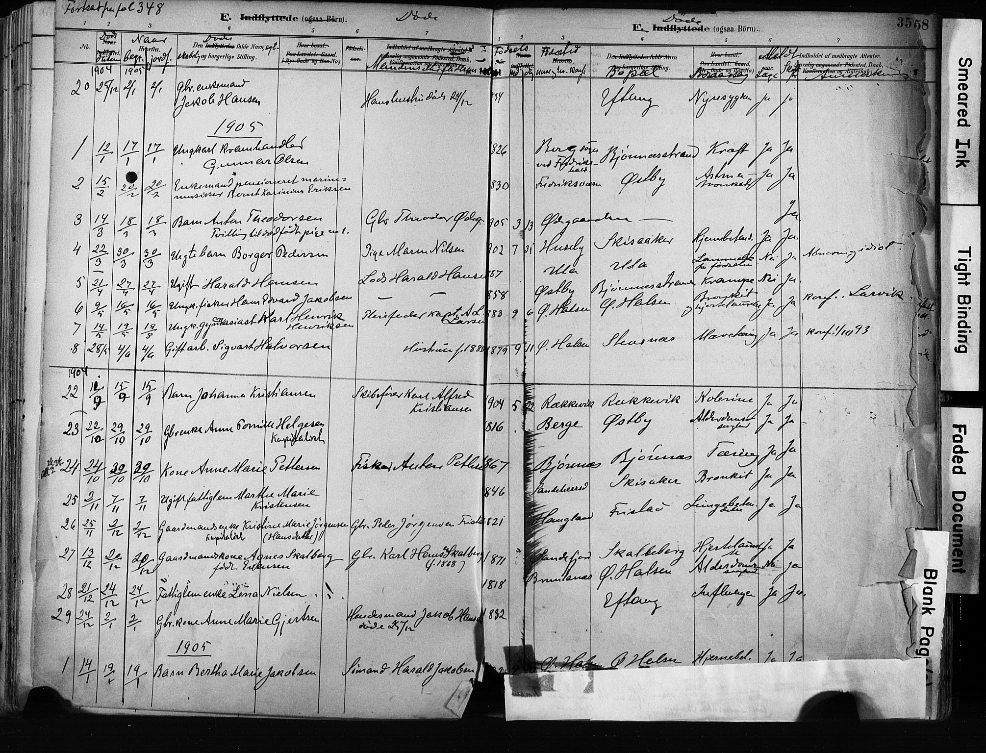 Tjølling kirkebøker, AV/SAKO-A-60/F/Fa/L0009: Ministerialbok nr. 9, 1887-1905, s. 357