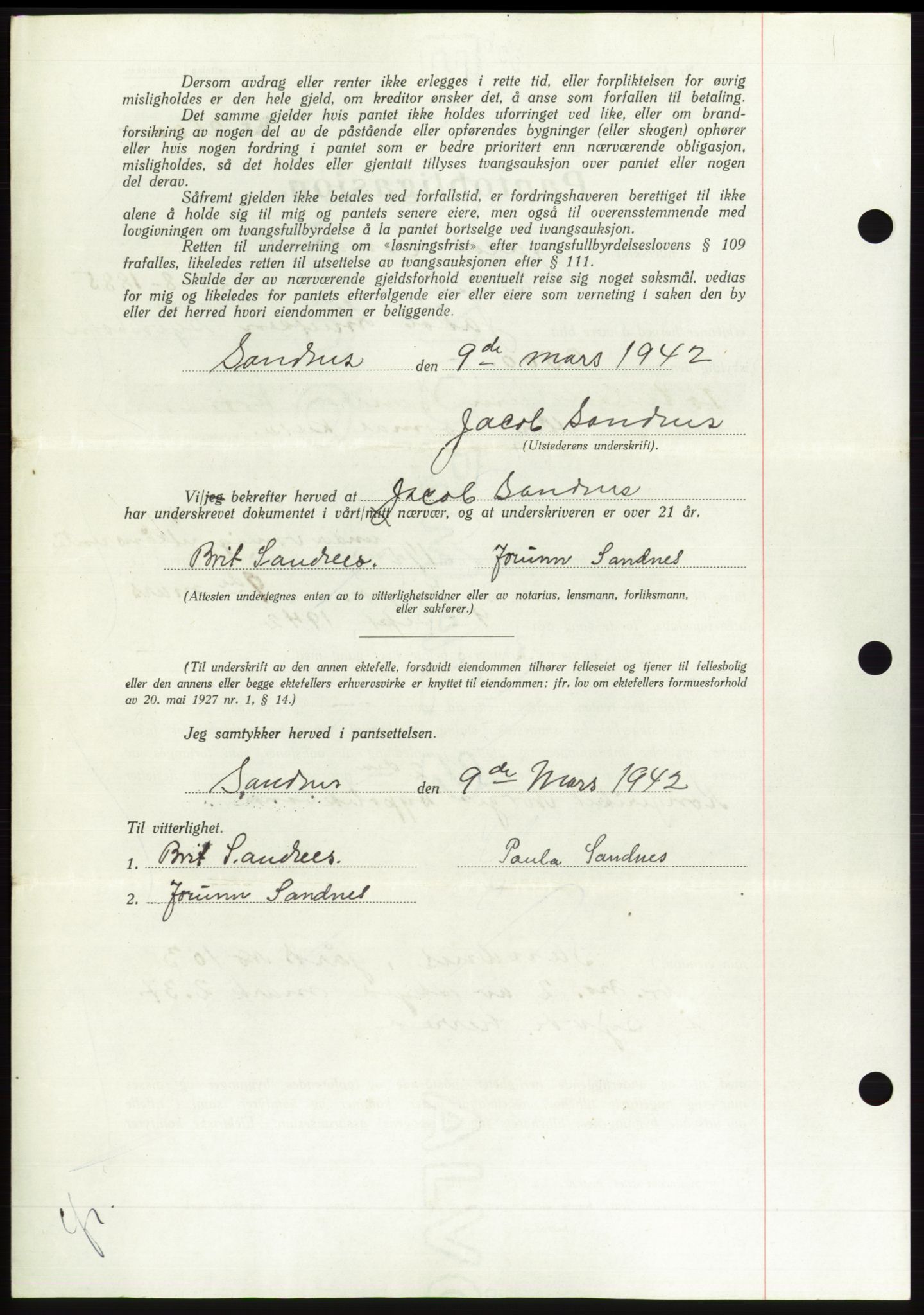 Søre Sunnmøre sorenskriveri, AV/SAT-A-4122/1/2/2C/L0124: Pantebok nr. 12B, 1953-1954, Dagboknr: 336/1954