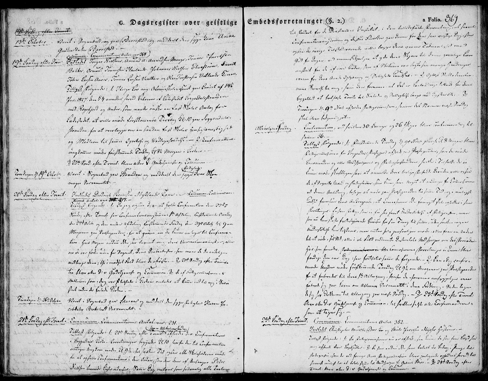 Sokndal sokneprestkontor, AV/SAST-A-101808: Ministerialbok nr. A 7.2, 1826-1842, s. 369