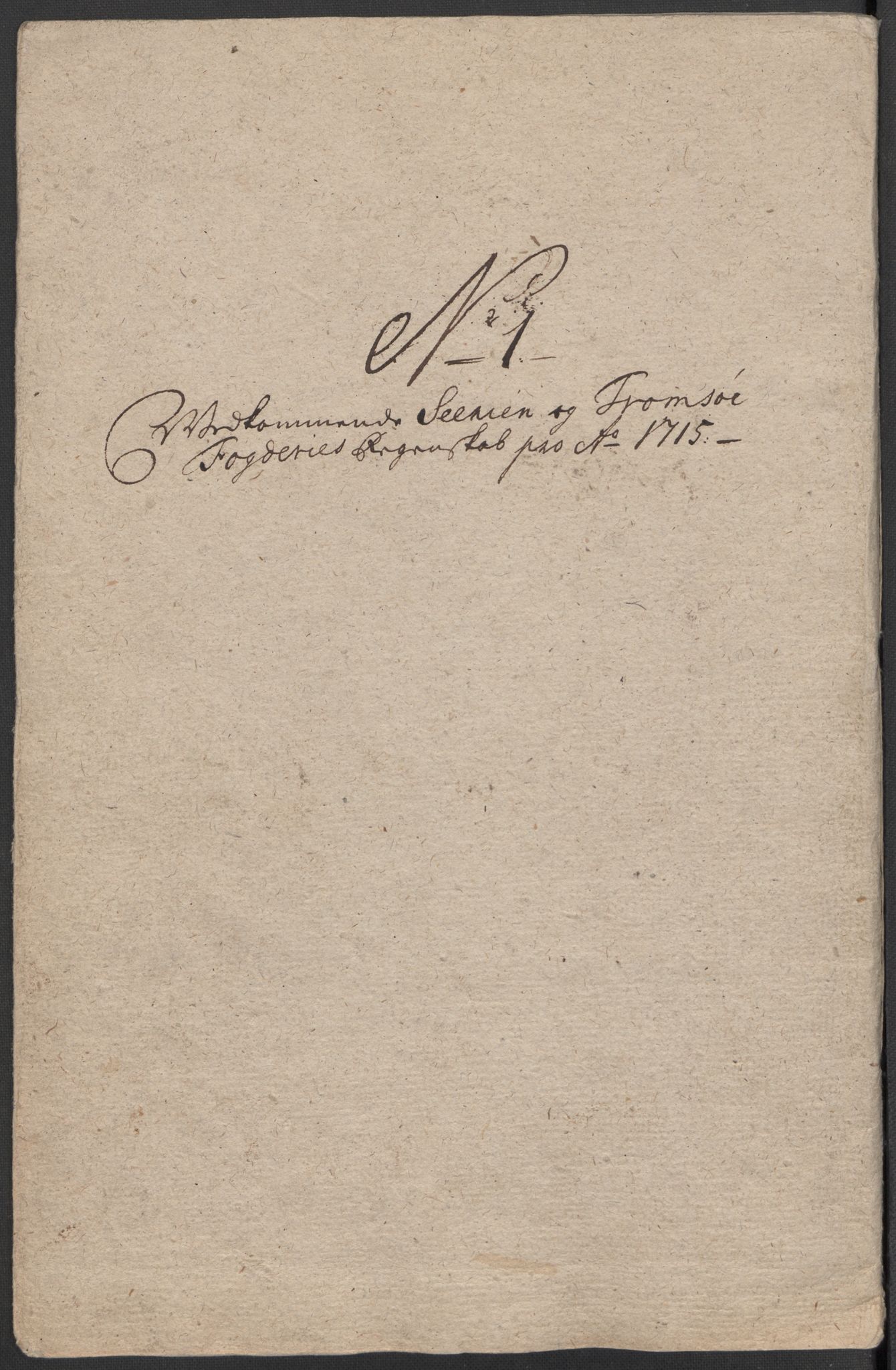 Rentekammeret inntil 1814, Reviderte regnskaper, Fogderegnskap, AV/RA-EA-4092/R68/L4761: Fogderegnskap Senja og Troms, 1715, s. 49