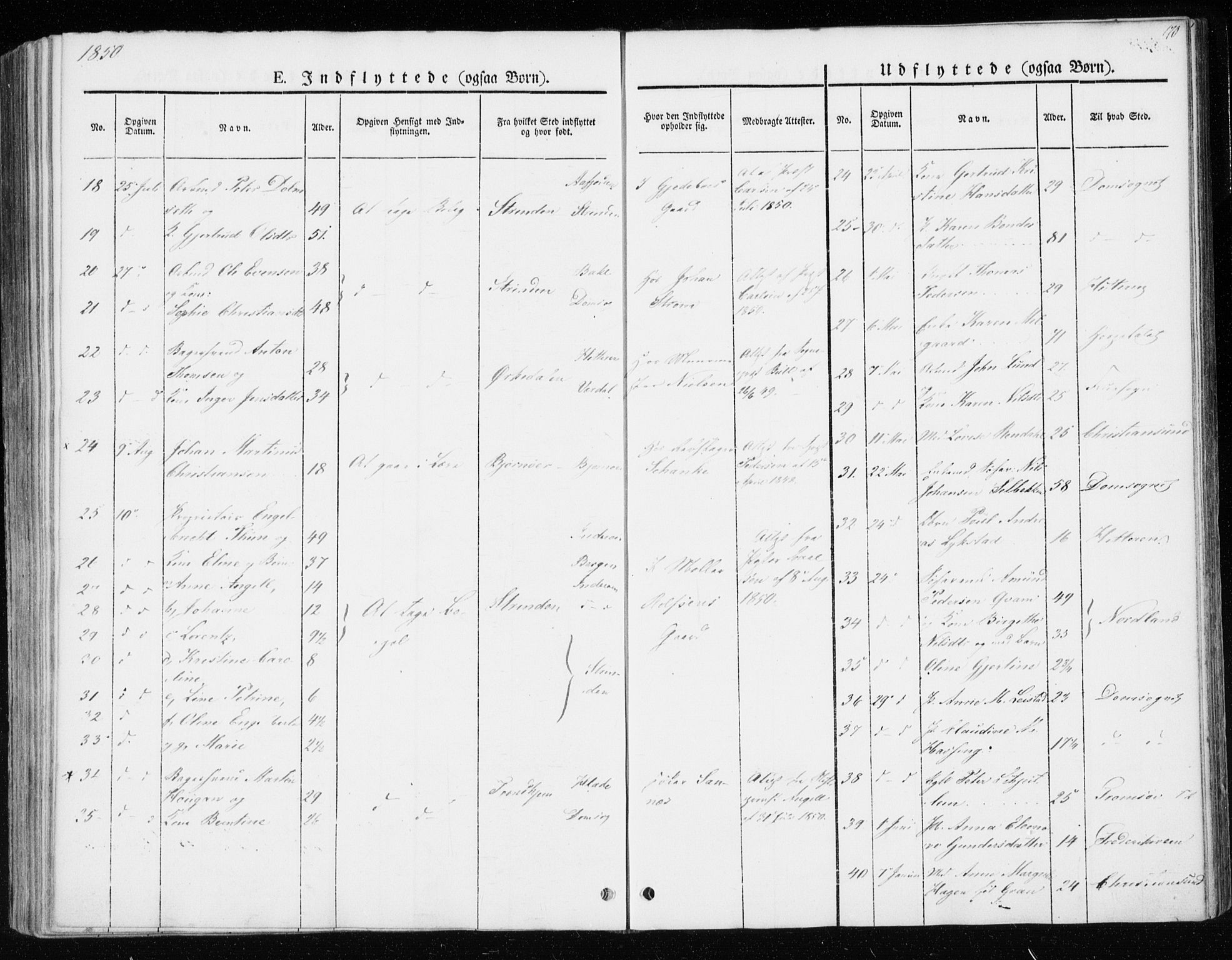 Ministerialprotokoller, klokkerbøker og fødselsregistre - Sør-Trøndelag, SAT/A-1456/604/L0183: Ministerialbok nr. 604A04, 1841-1850, s. 170