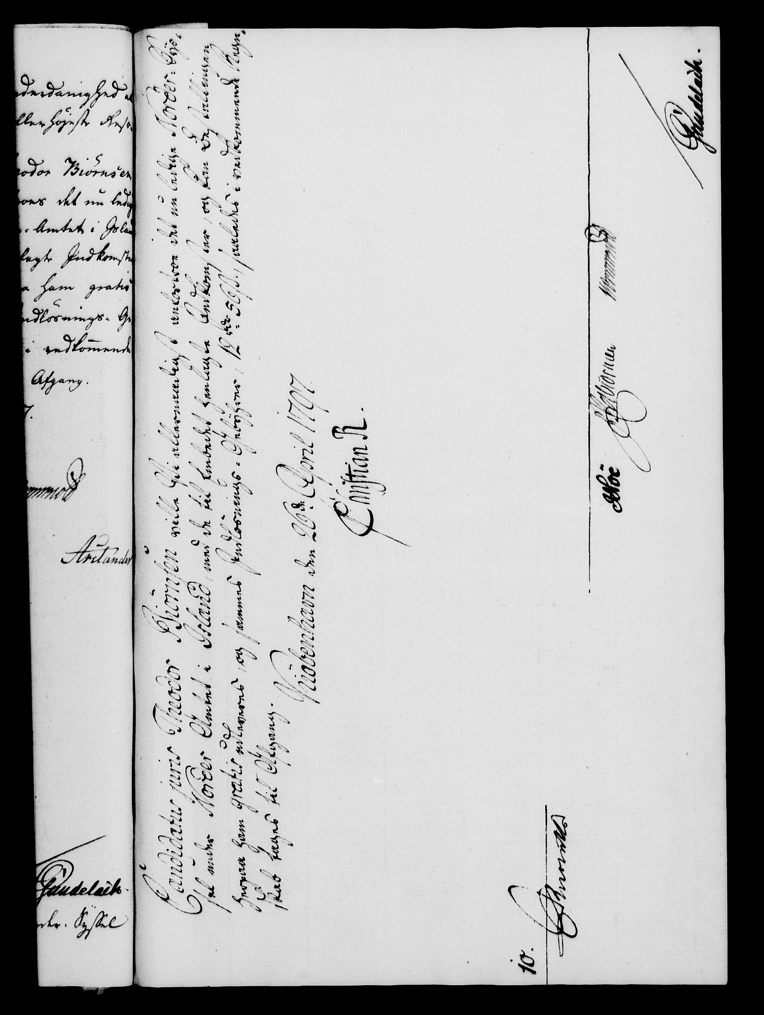 Rentekammeret, Kammerkanselliet, RA/EA-3111/G/Gf/Gfa/L0079: Norsk relasjons- og resolusjonsprotokoll (merket RK 52.79), 1797, s. 149