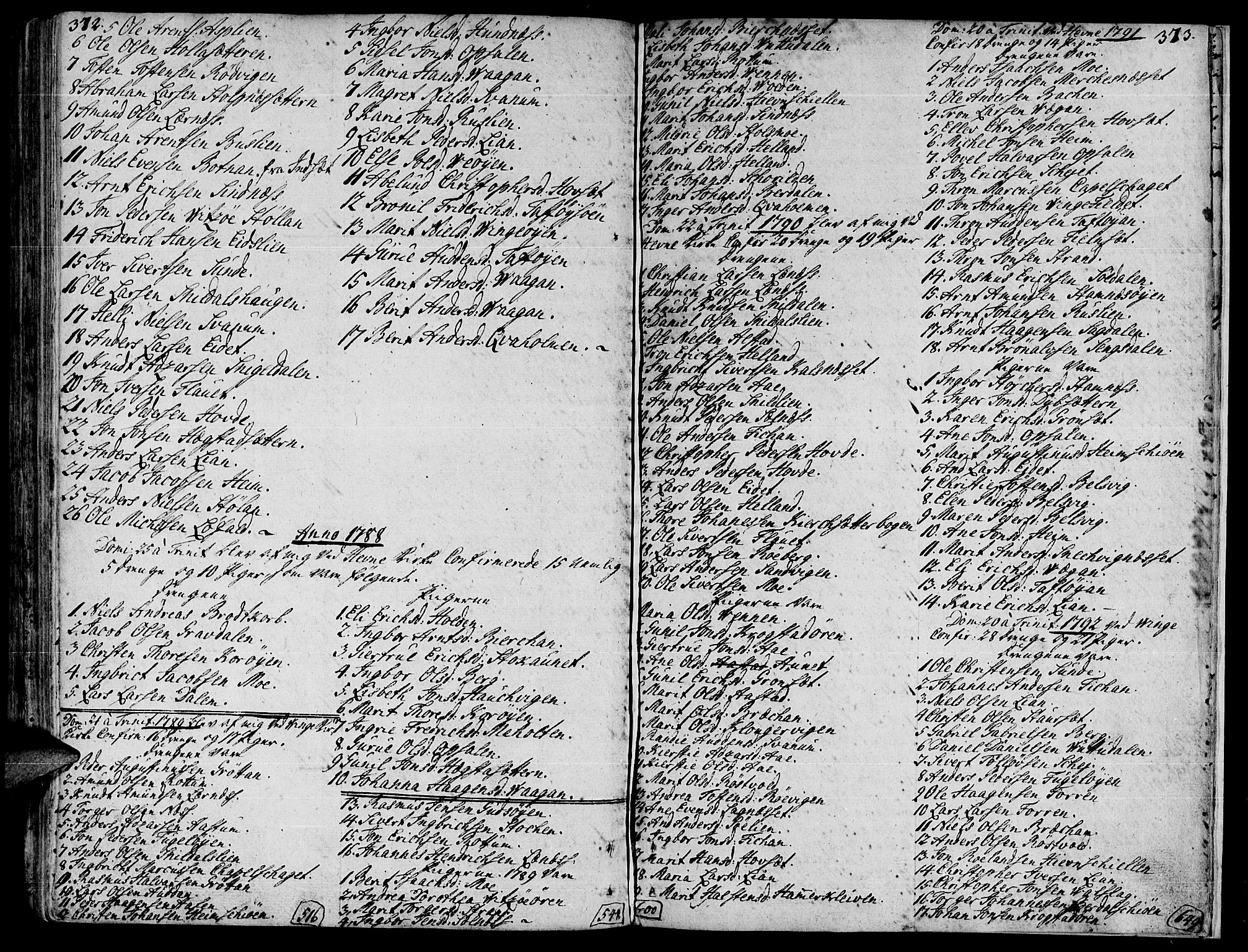 Ministerialprotokoller, klokkerbøker og fødselsregistre - Sør-Trøndelag, AV/SAT-A-1456/630/L0489: Ministerialbok nr. 630A02, 1757-1794, s. 372-373