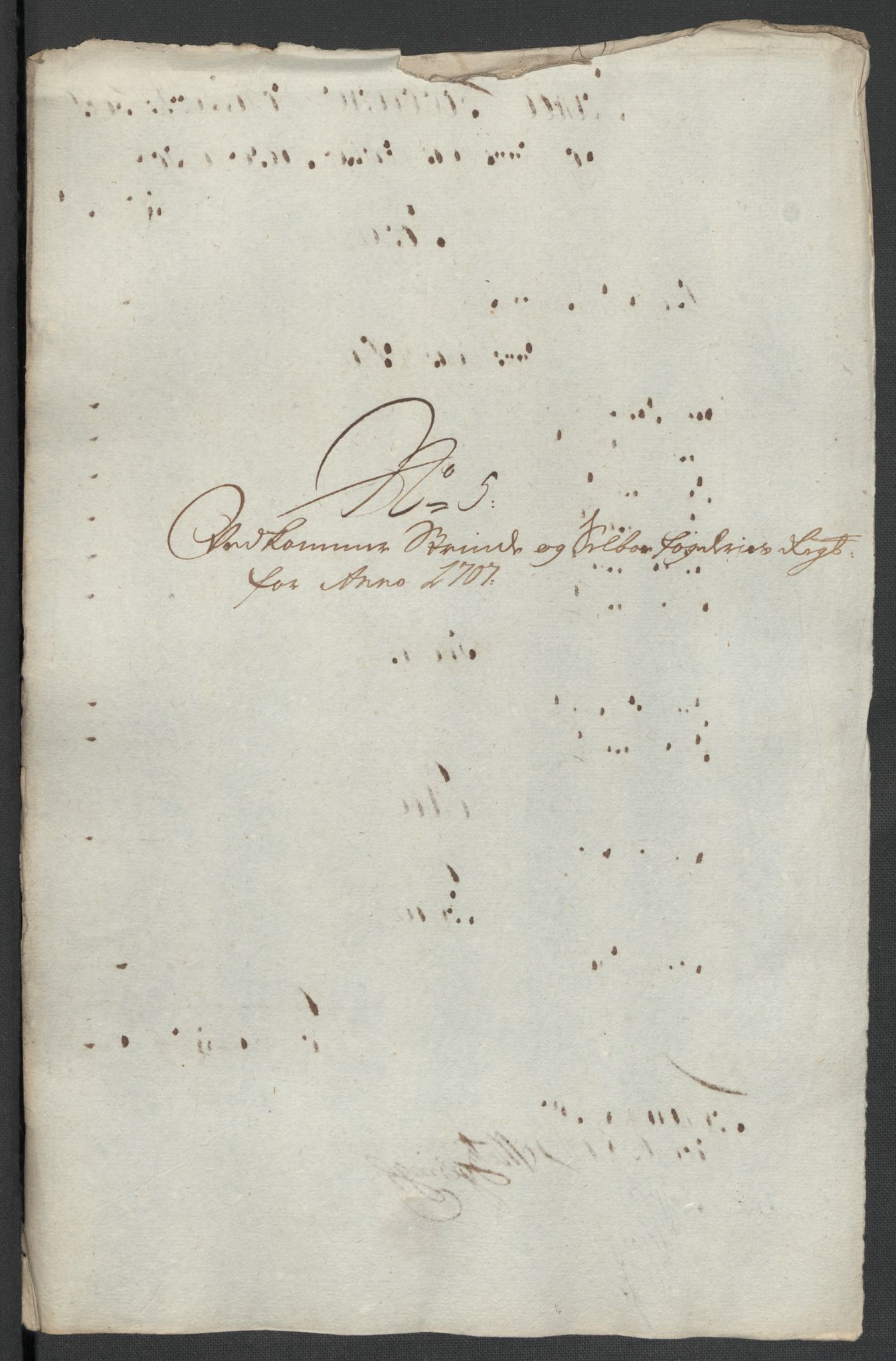 Rentekammeret inntil 1814, Reviderte regnskaper, Fogderegnskap, AV/RA-EA-4092/R61/L4110: Fogderegnskap Strinda og Selbu, 1707-1708, s. 105