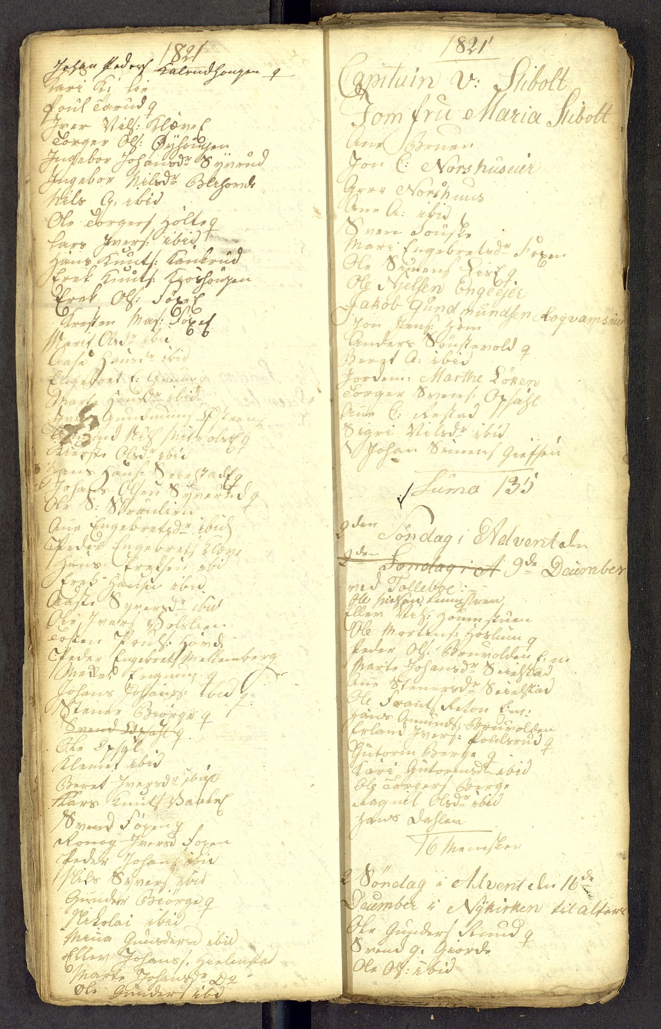 Gausdal prestekontor, SAH/PREST-090/H/Ha: Kladd til kirkebok nr. -, 1809-1827
