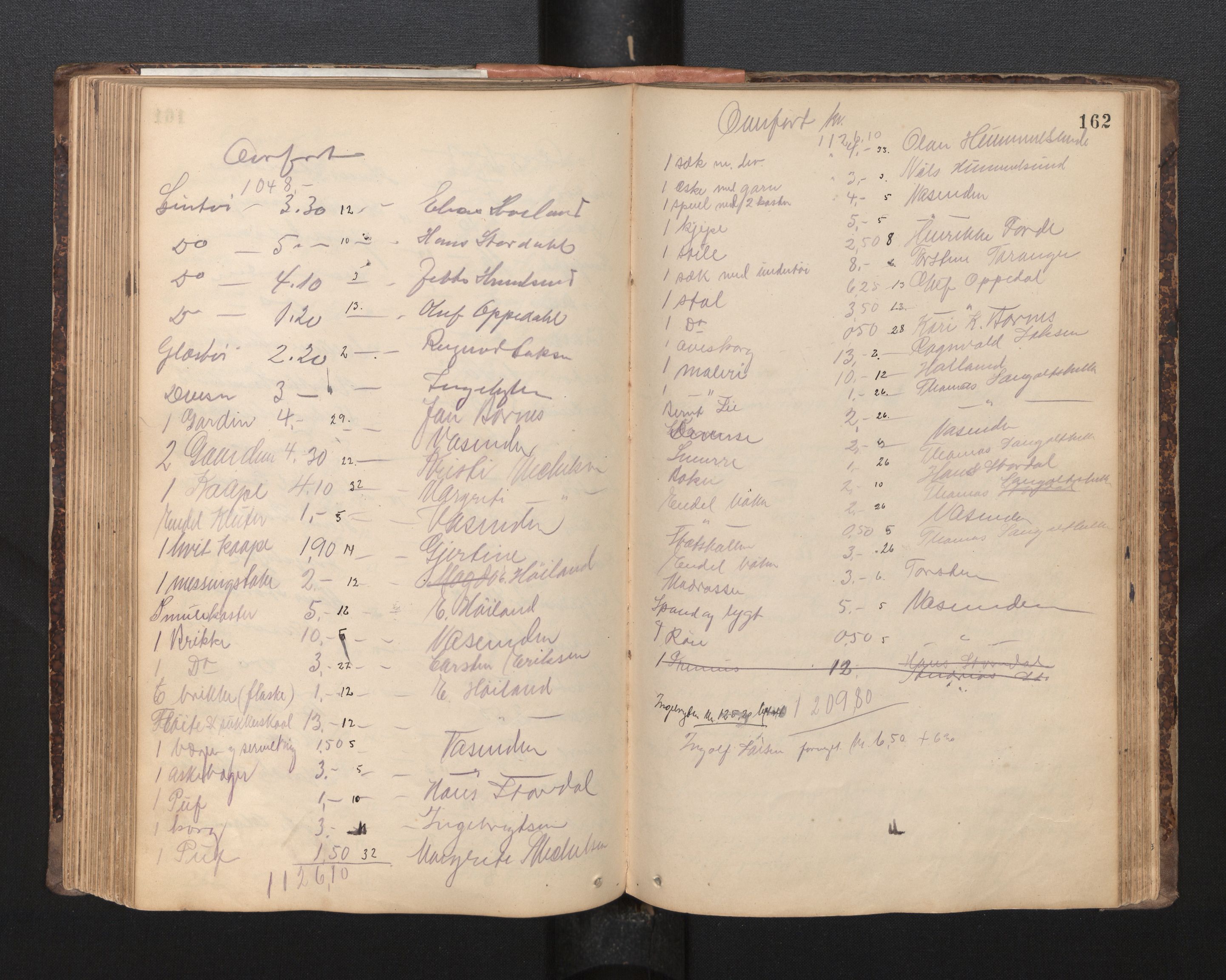 Lensmannen i Sund og Austevoll, AV/SAB-A-35201/0012/L0002: Branntakstprotokoll, 1887-1940, s. 161b-162a