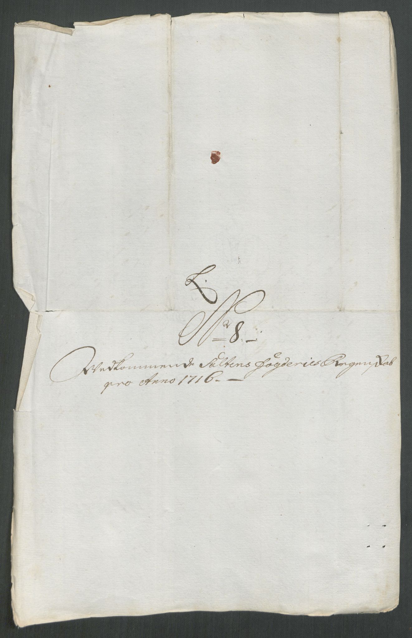 Rentekammeret inntil 1814, Reviderte regnskaper, Fogderegnskap, RA/EA-4092/R66/L4586: Fogderegnskap Salten, 1716, s. 104