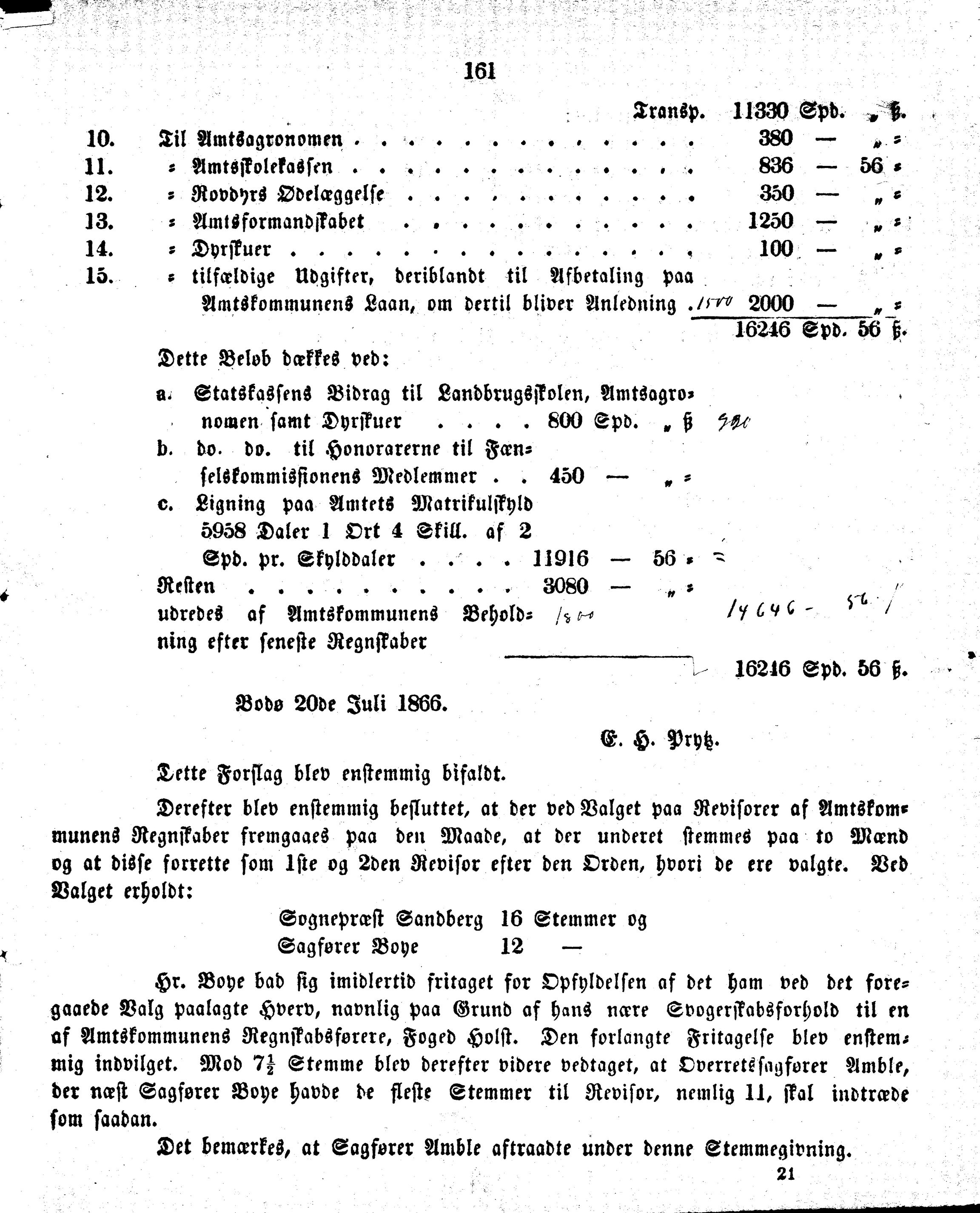 Nordland Fylkeskommune. Fylkestinget, AIN/NFK-17/176/A/Ac/L0005: Fylkestingsforhandlinger 1866-1870, 1866-1870