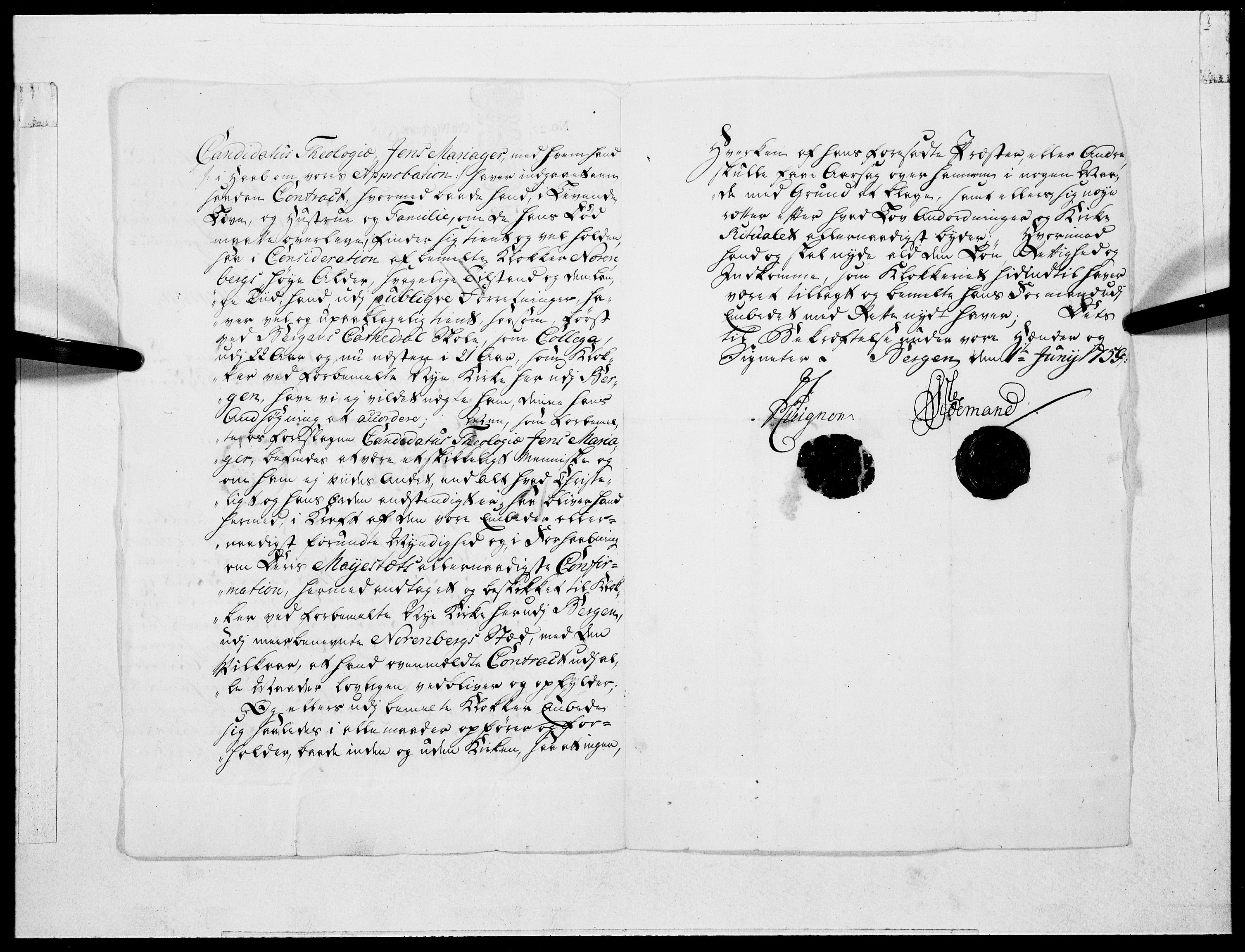 Danske Kanselli 1572-1799, RA/EA-3023/F/Fc/Fcc/Fcca/L0178: Norske innlegg 1572-1799, 1759, s. 236