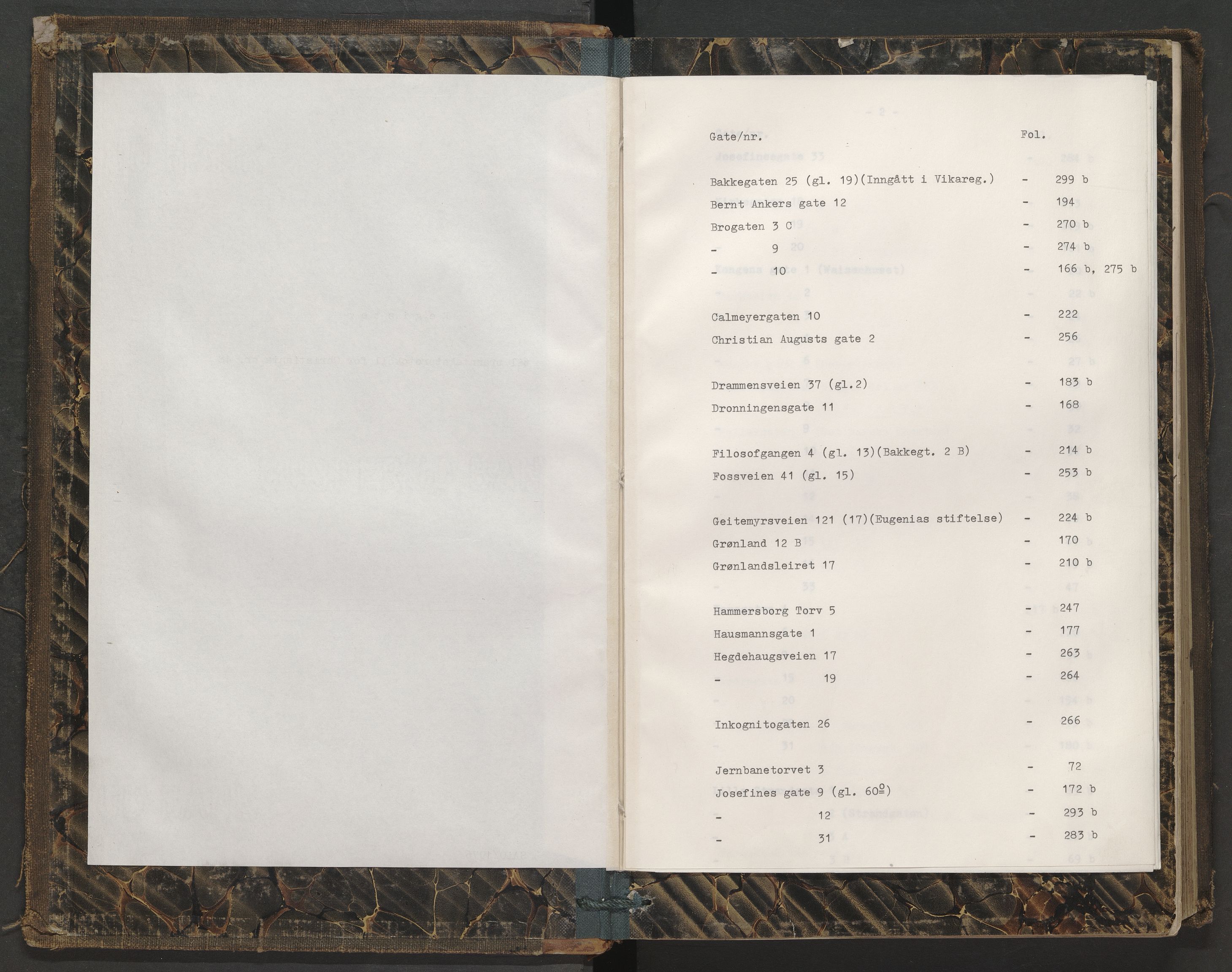 Norges brannkasse, branntakster Oslo, AV/SAO-A-11402/F/Fa/L0048: Branntakstprotokoll, 1867-1872