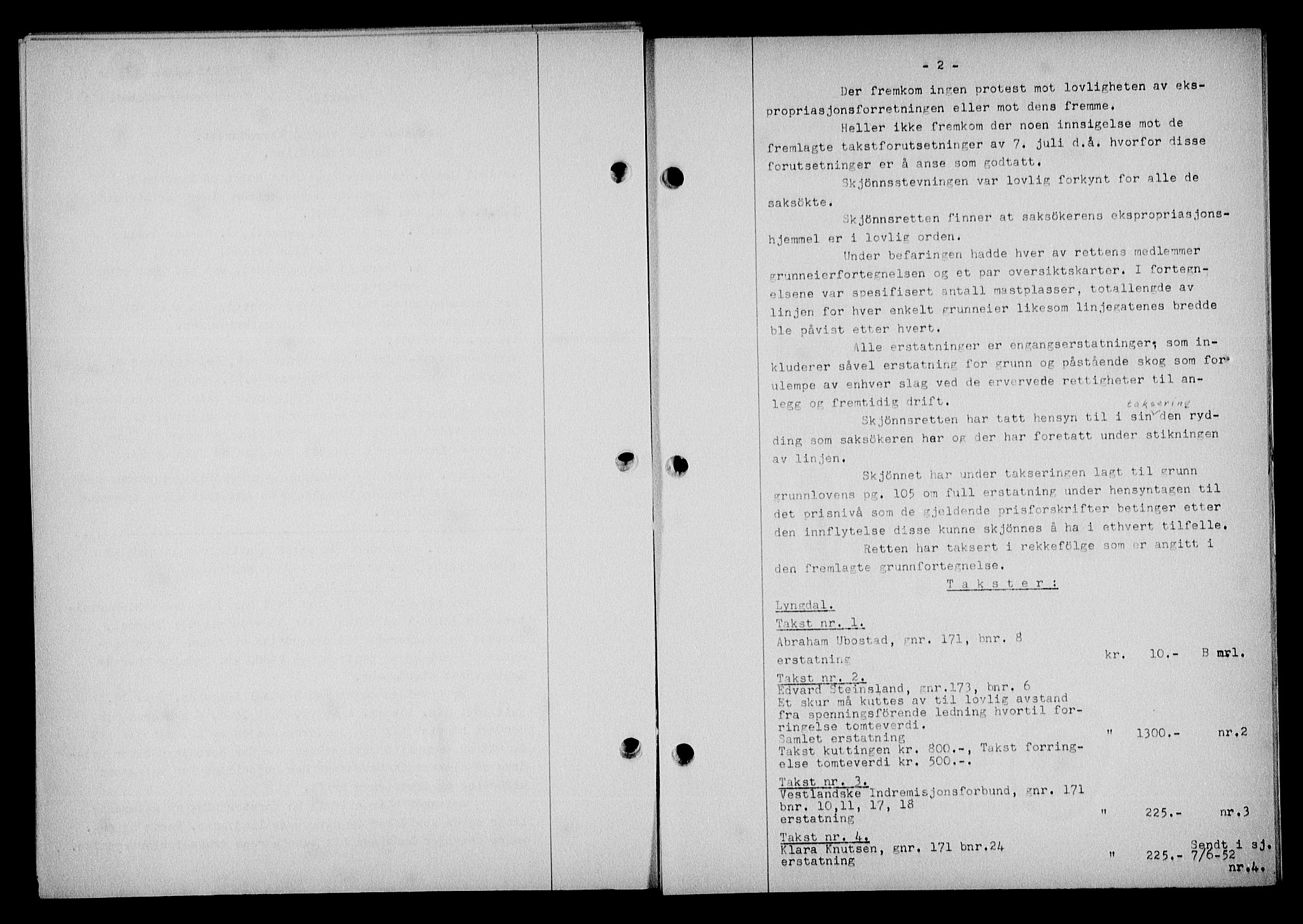 Mandal sorenskriveri, SAK/1221-0005/001/G/Gb/Gba/L0087: Pantebok nr. A-24, 1953-1953, Dagboknr: 586/1953