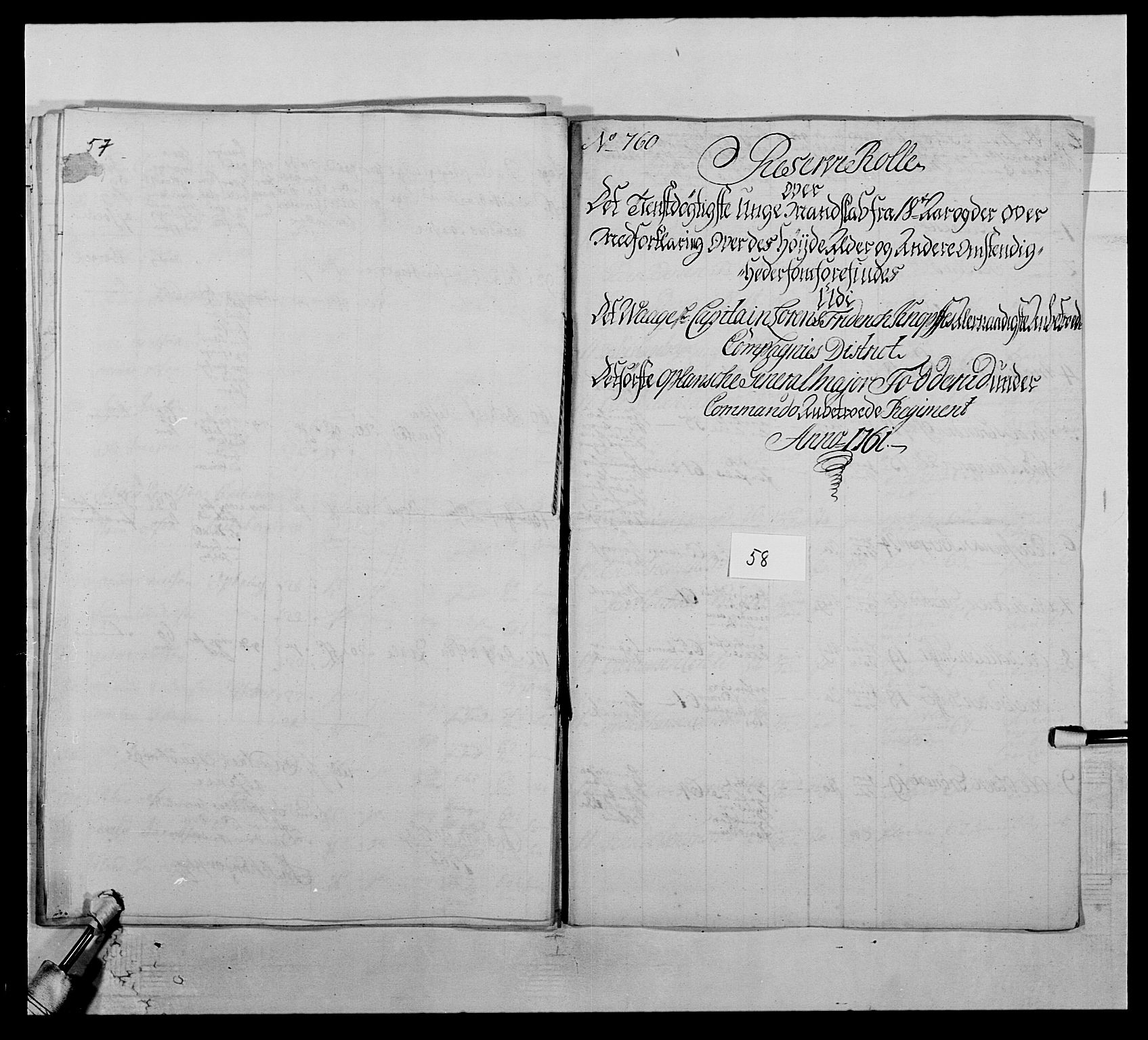 Kommanderende general (KG I) med Det norske krigsdirektorium, AV/RA-EA-5419/E/Ea/L0503: 1. Opplandske regiment, 1756-1761, s. 538