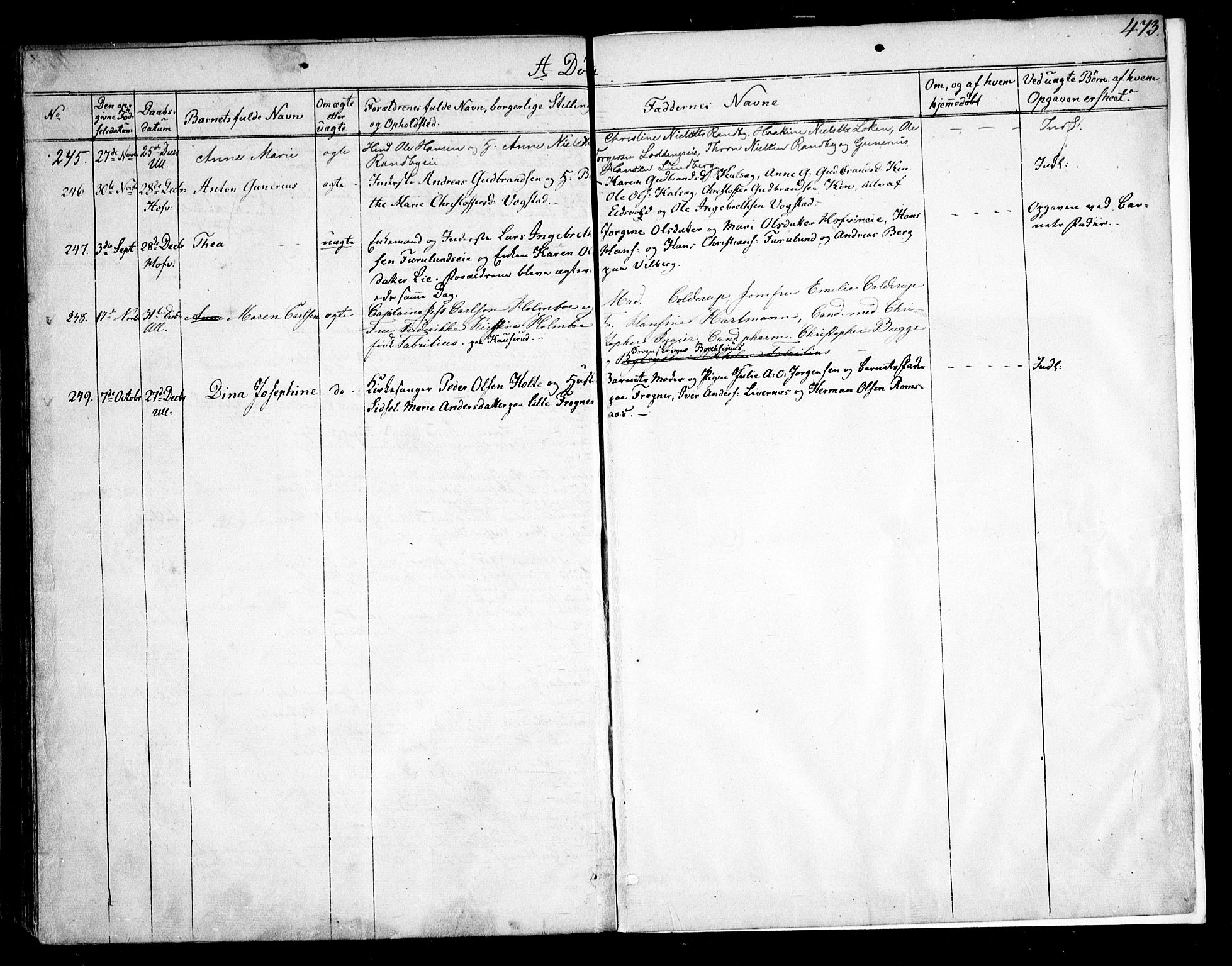 Ullensaker prestekontor Kirkebøker, AV/SAO-A-10236a/F/Fa/L0015.b: Ministerialbok nr. I 15B, 1851-1862, s. 473