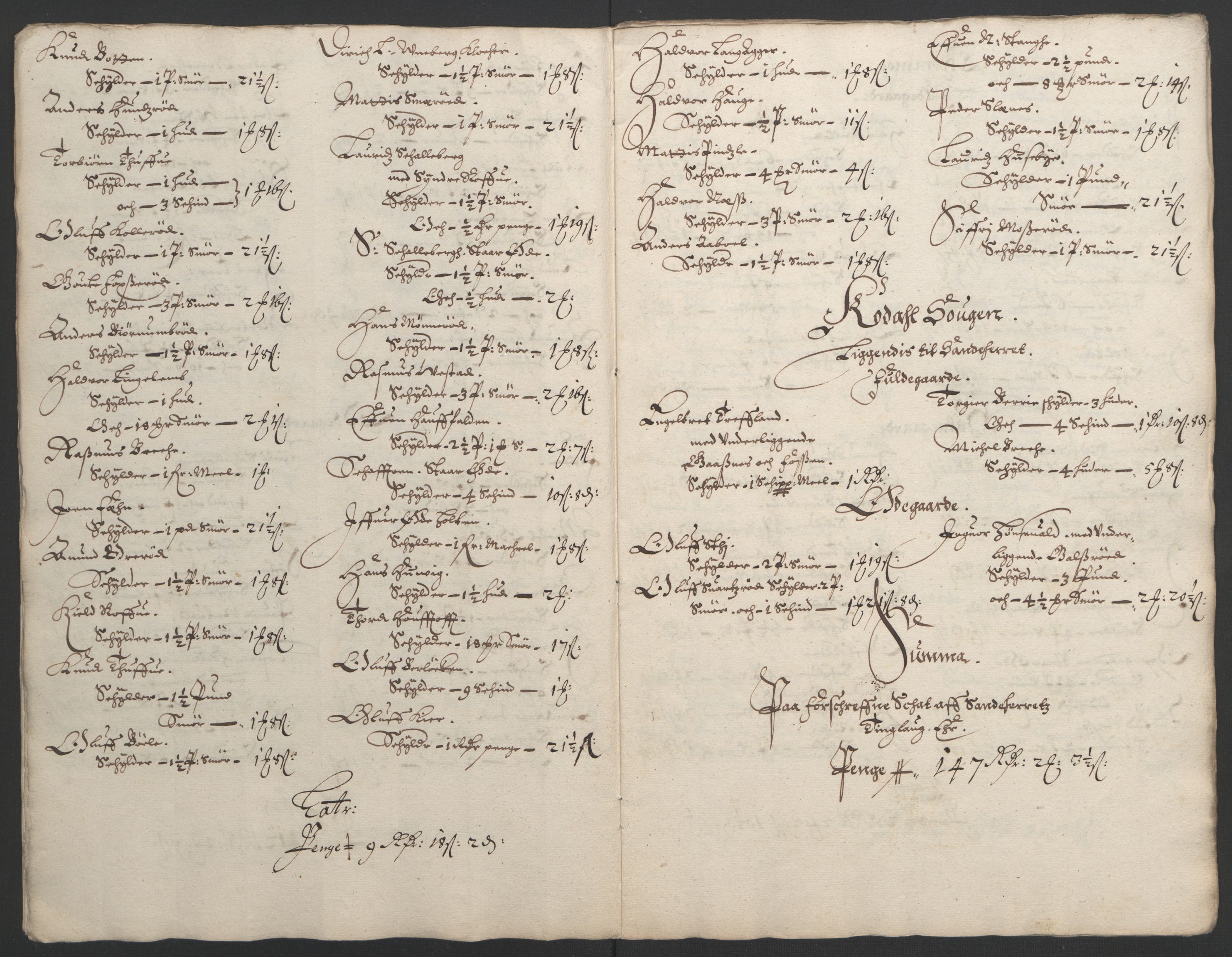 Rentekammeret inntil 1814, Reviderte regnskaper, Fogderegnskap, AV/RA-EA-4092/R33/L1964: Fogderegnskap Larvik grevskap, 1665-1668, s. 147