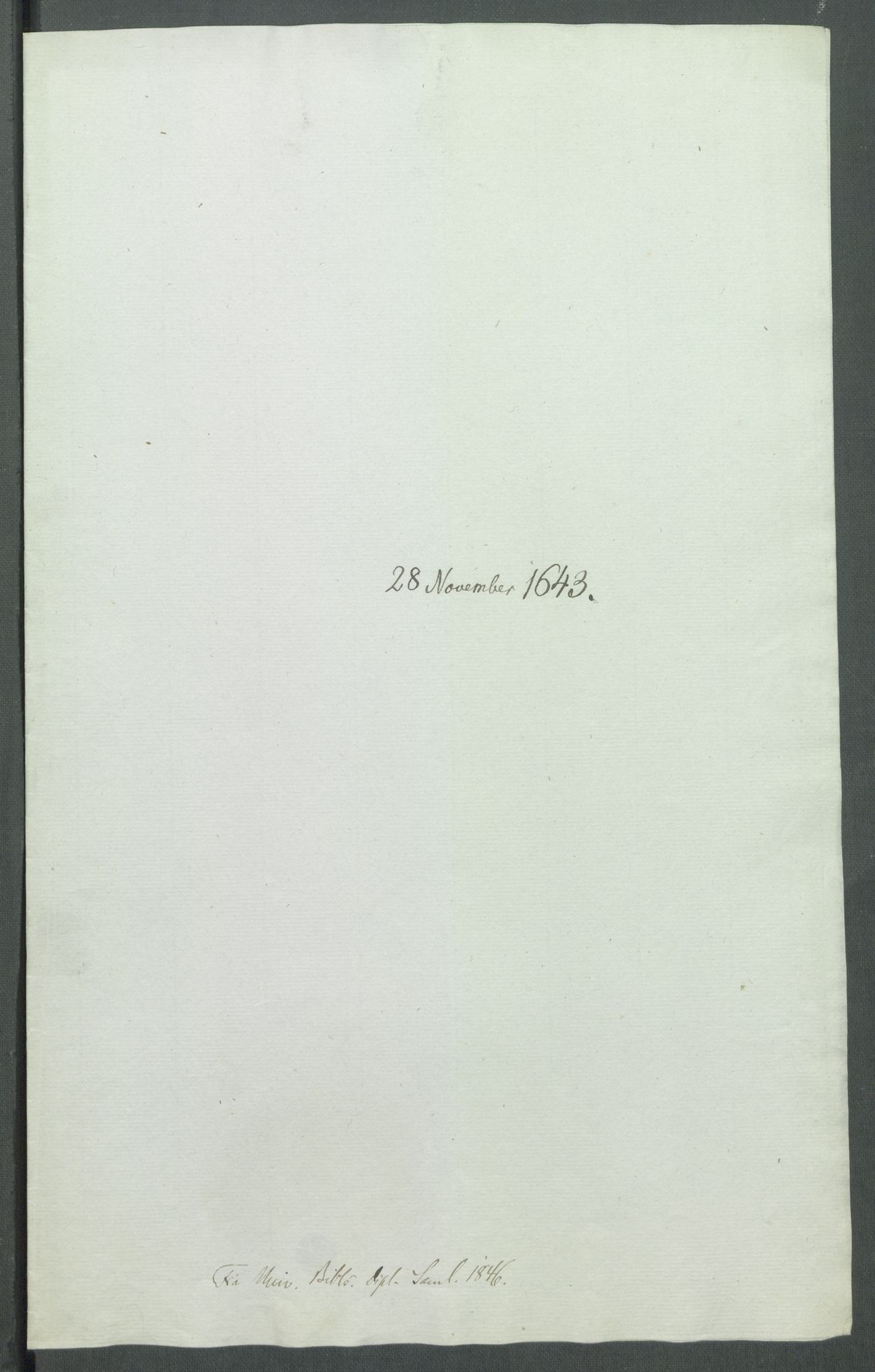 Riksarkivets diplomsamling, AV/RA-EA-5965/F02/L0157: Dokumenter, 1643, s. 102