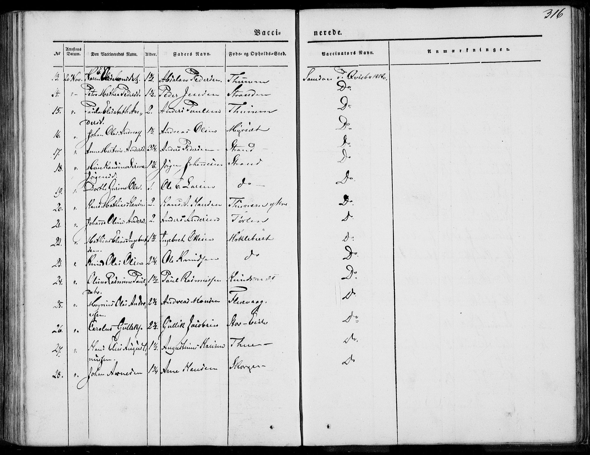 Ministerialprotokoller, klokkerbøker og fødselsregistre - Møre og Romsdal, AV/SAT-A-1454/501/L0006: Ministerialbok nr. 501A06, 1844-1868, s. 316