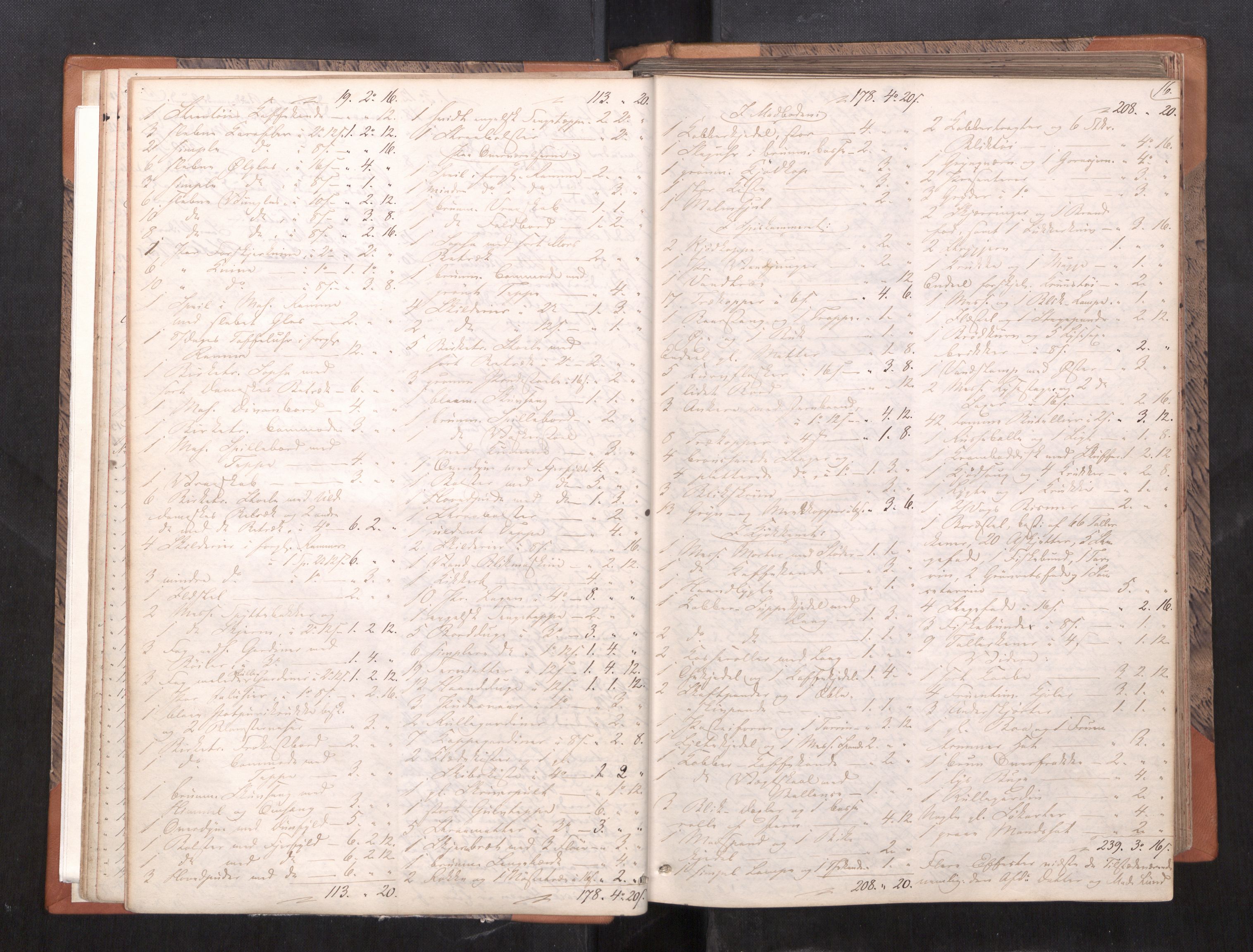 Trondheim byfogd, AV/SAT-A-0003/1/3/3C/L0002: Skifteregistreringsprotokoll (m/ register) U, 1852-1860, s. 16