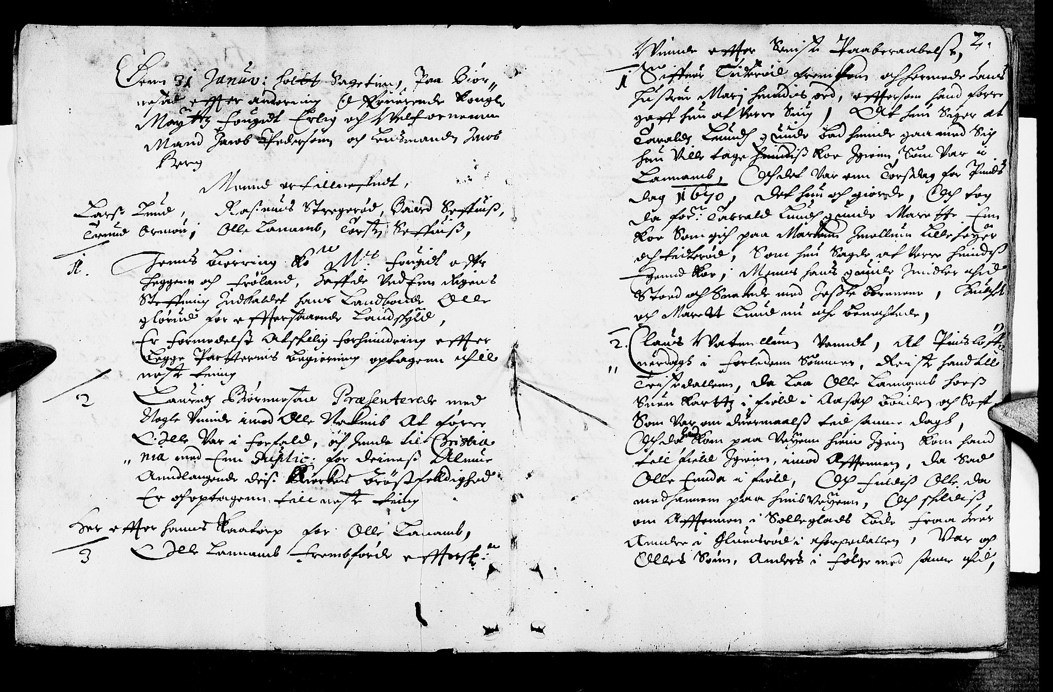 Rakkestad sorenskriveri, SAO/A-10686/F/Fb/L0007: Tingbøker, 1671, s. 1b-2a