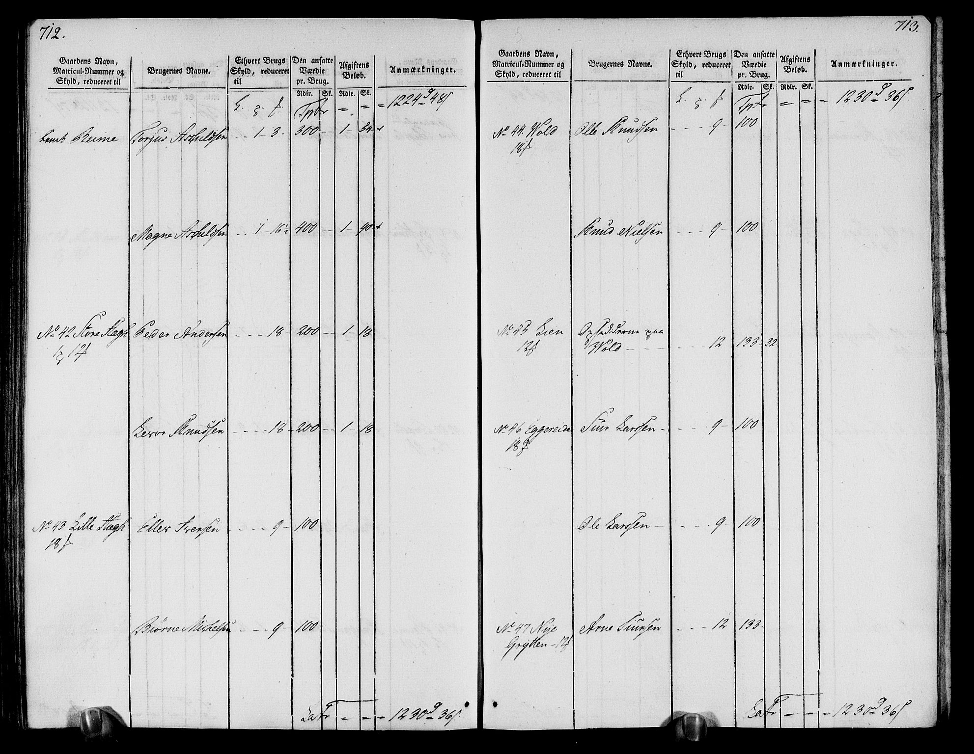 Rentekammeret inntil 1814, Realistisk ordnet avdeling, AV/RA-EA-4070/N/Ne/Nea/L0113: Nordhordland og Voss fogderi. Oppebørselsregister, 1803-1804, s. 364