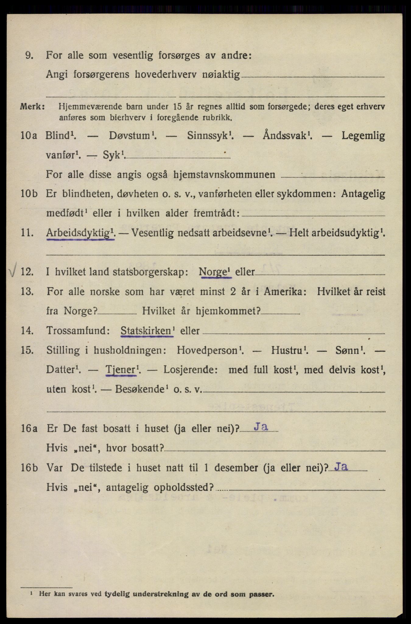 SAO, Folketelling 1920 for 0301 Kristiania kjøpstad, 1920, s. 548918