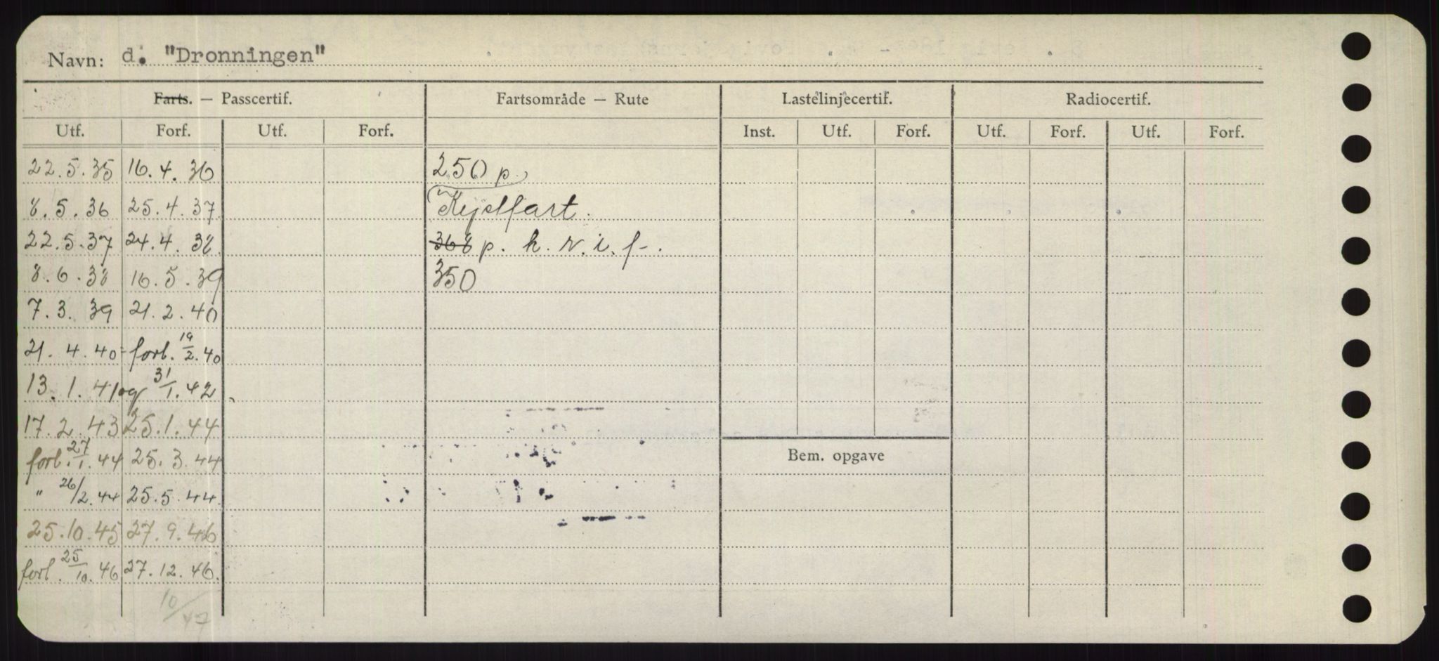 Sjøfartsdirektoratet med forløpere, Skipsmålingen, RA/S-1627/H/Hd/L0008: Fartøy, C-D, s. 656