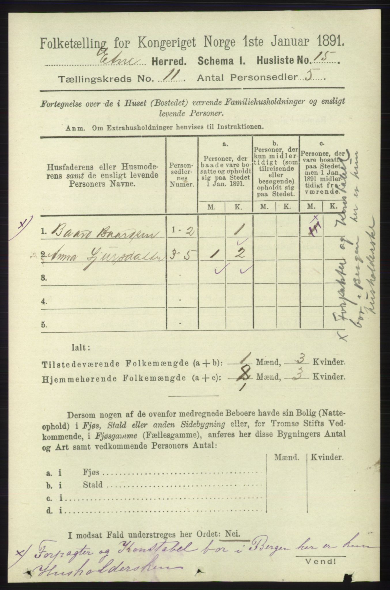 RA, Folketelling 1891 for 1211 Etne herred, 1891, s. 2217