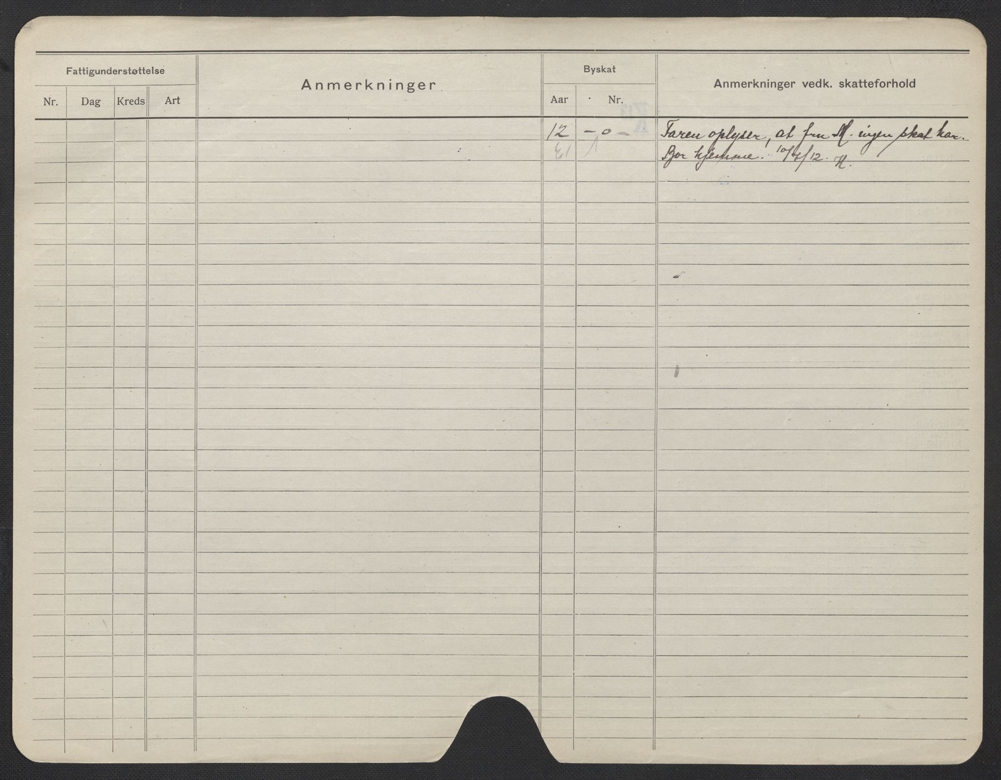 Oslo folkeregister, Registerkort, AV/SAO-A-11715/F/Fa/Fac/L0020: Kvinner, 1906-1914, s. 1122b