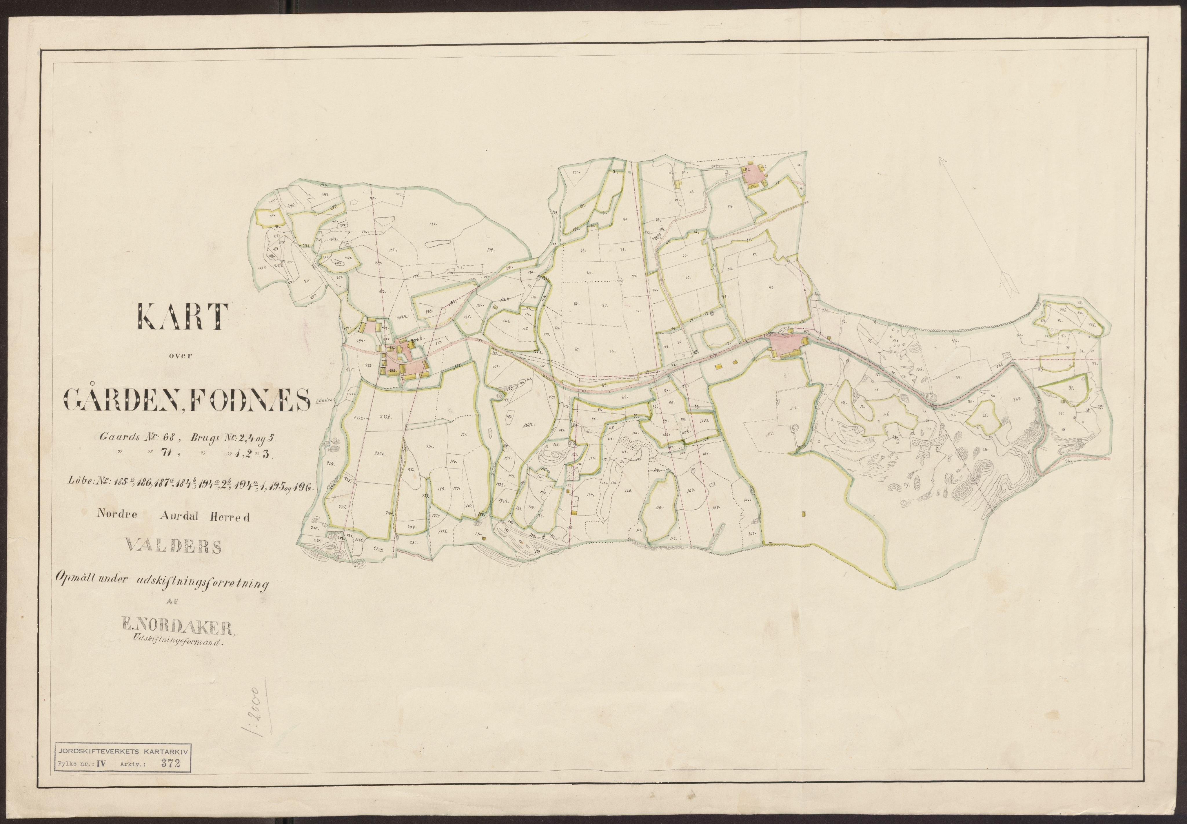 Jordskifteverkets kartarkiv, AV/RA-S-3929/T, 1859-1988, s. 440