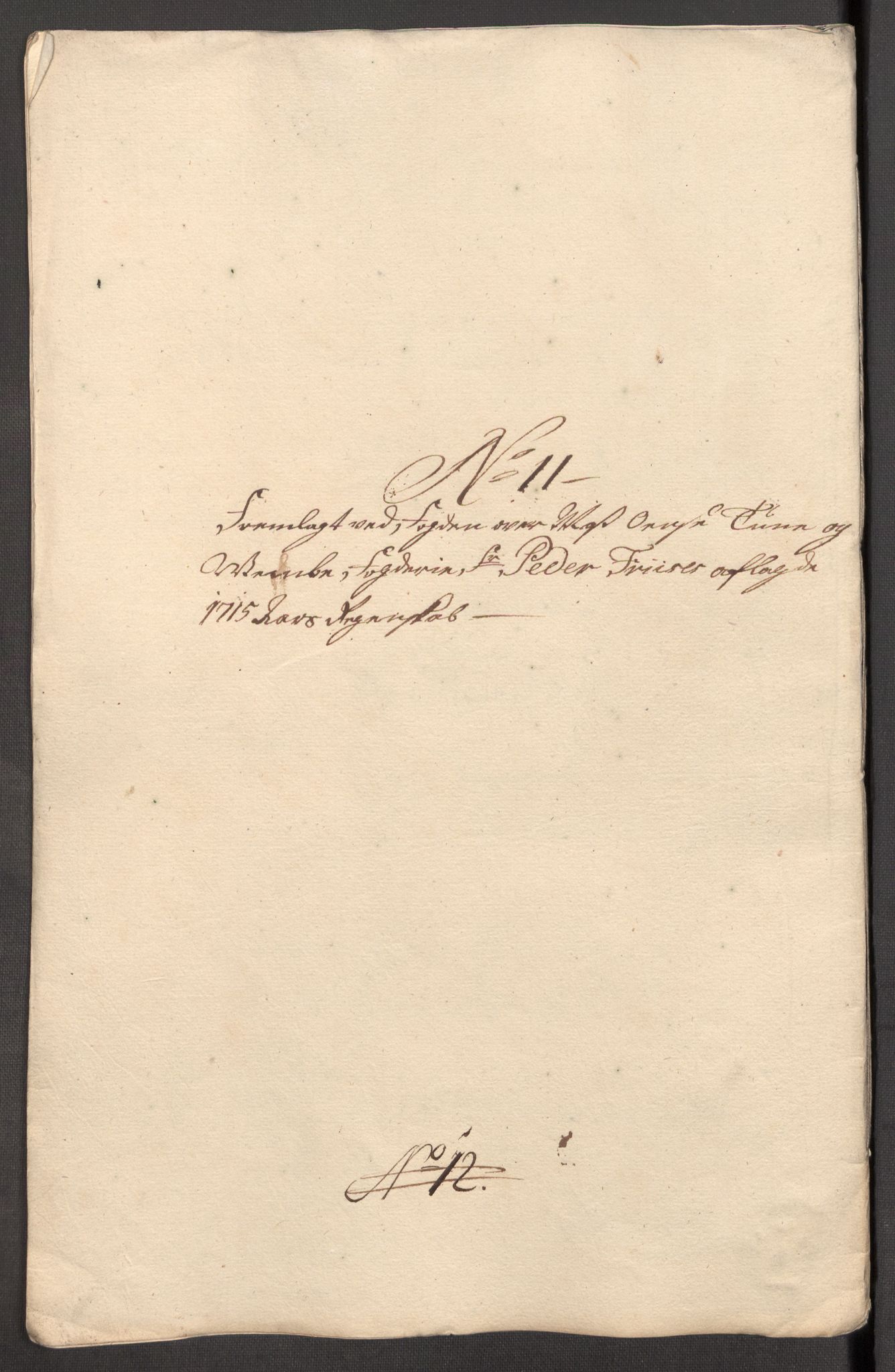 Rentekammeret inntil 1814, Reviderte regnskaper, Fogderegnskap, AV/RA-EA-4092/R04/L0140: Fogderegnskap Moss, Onsøy, Tune, Veme og Åbygge, 1715-1716, s. 97