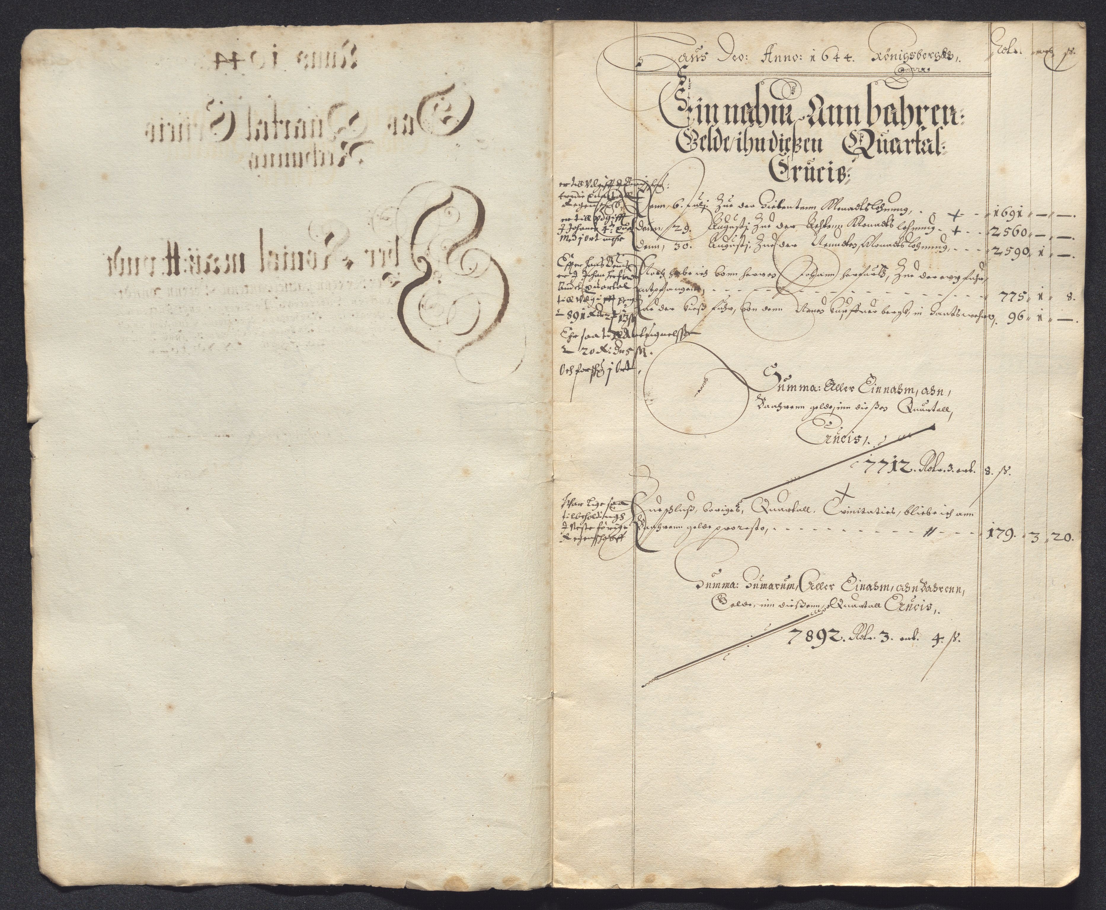 Kongsberg Sølvverk 1623-1816, AV/SAKO-EA-3135/001/D/Dc/Dcd/L0020: Utgiftsregnskap for gruver m.m., 1643-1645, s. 168