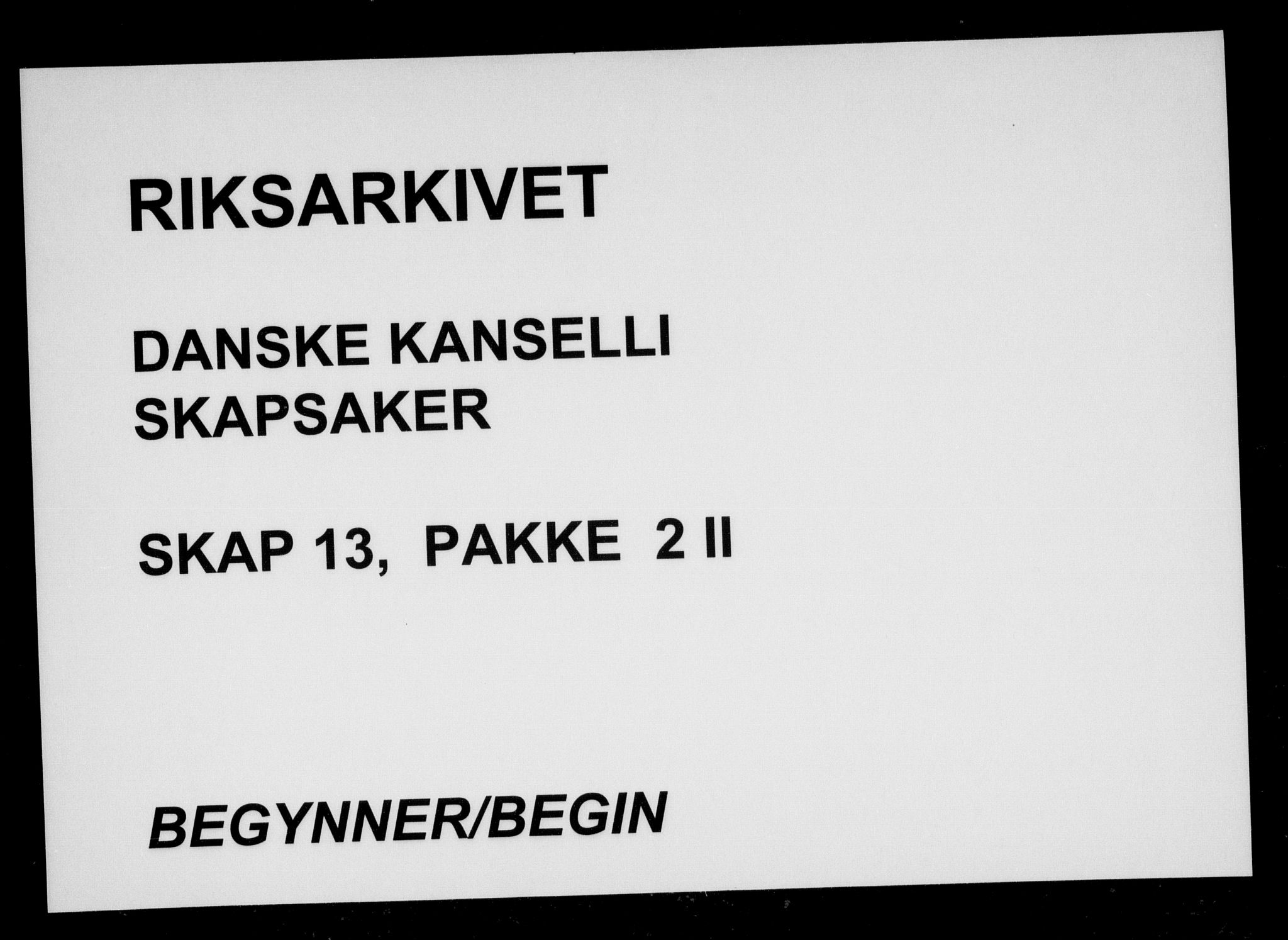 Danske Kanselli, Skapsaker, AV/RA-EA-4061/F/L0052: Skap 13, pakke 2, 1809-1810, s. 225