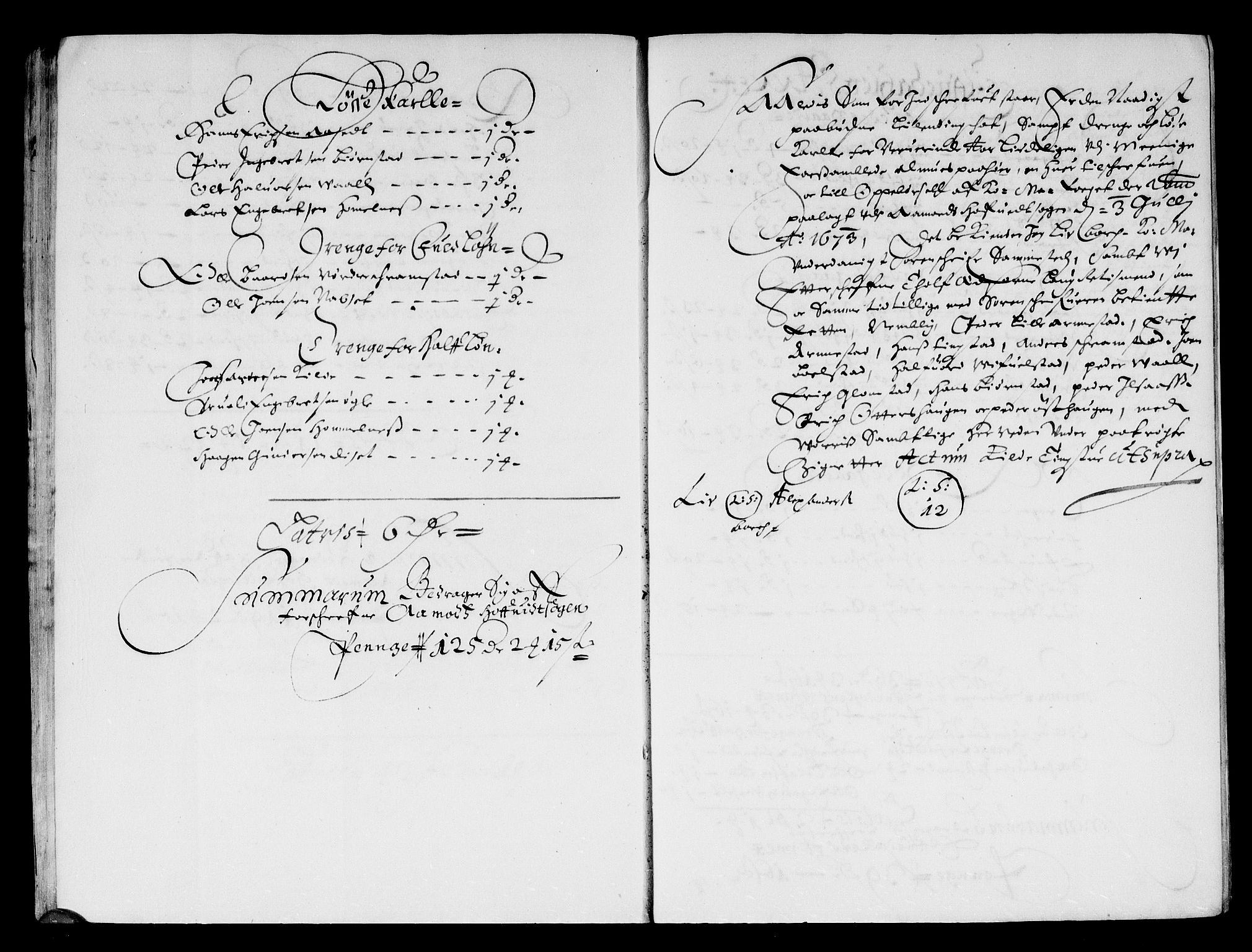 Rentekammeret inntil 1814, Reviderte regnskaper, Stiftamtstueregnskaper, Landkommissariatet på Akershus og Akershus stiftamt, AV/RA-EA-5869/R/Rb/L0088: Akershus stiftamt, 1671-1673