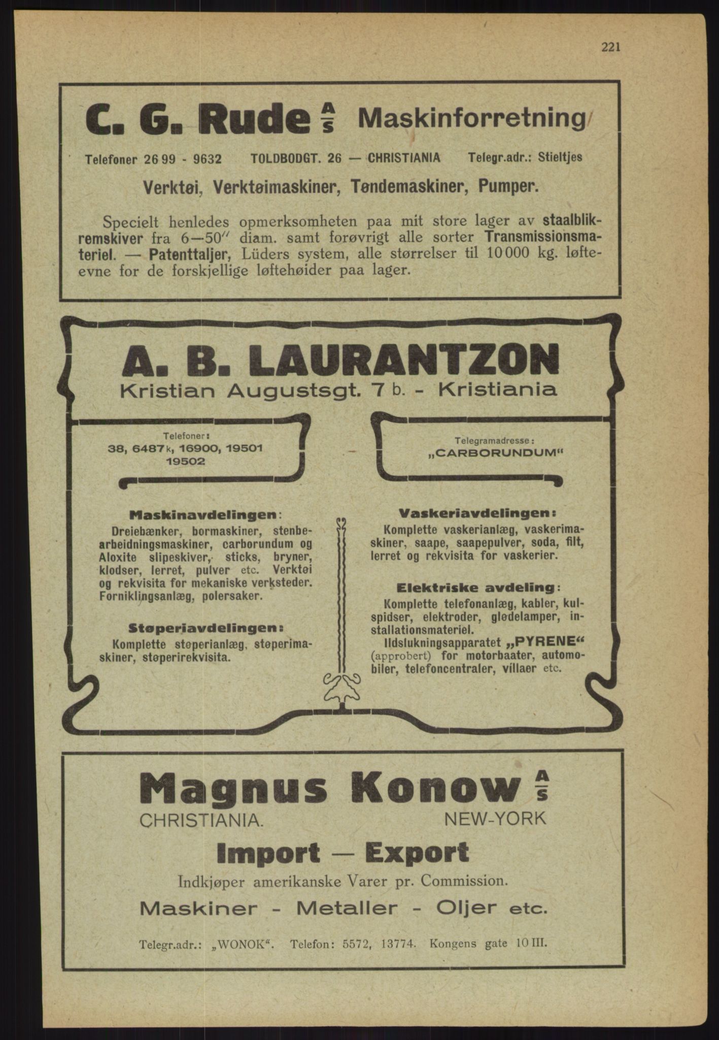 Kristiania/Oslo adressebok, PUBL/-, 1918, s. 246