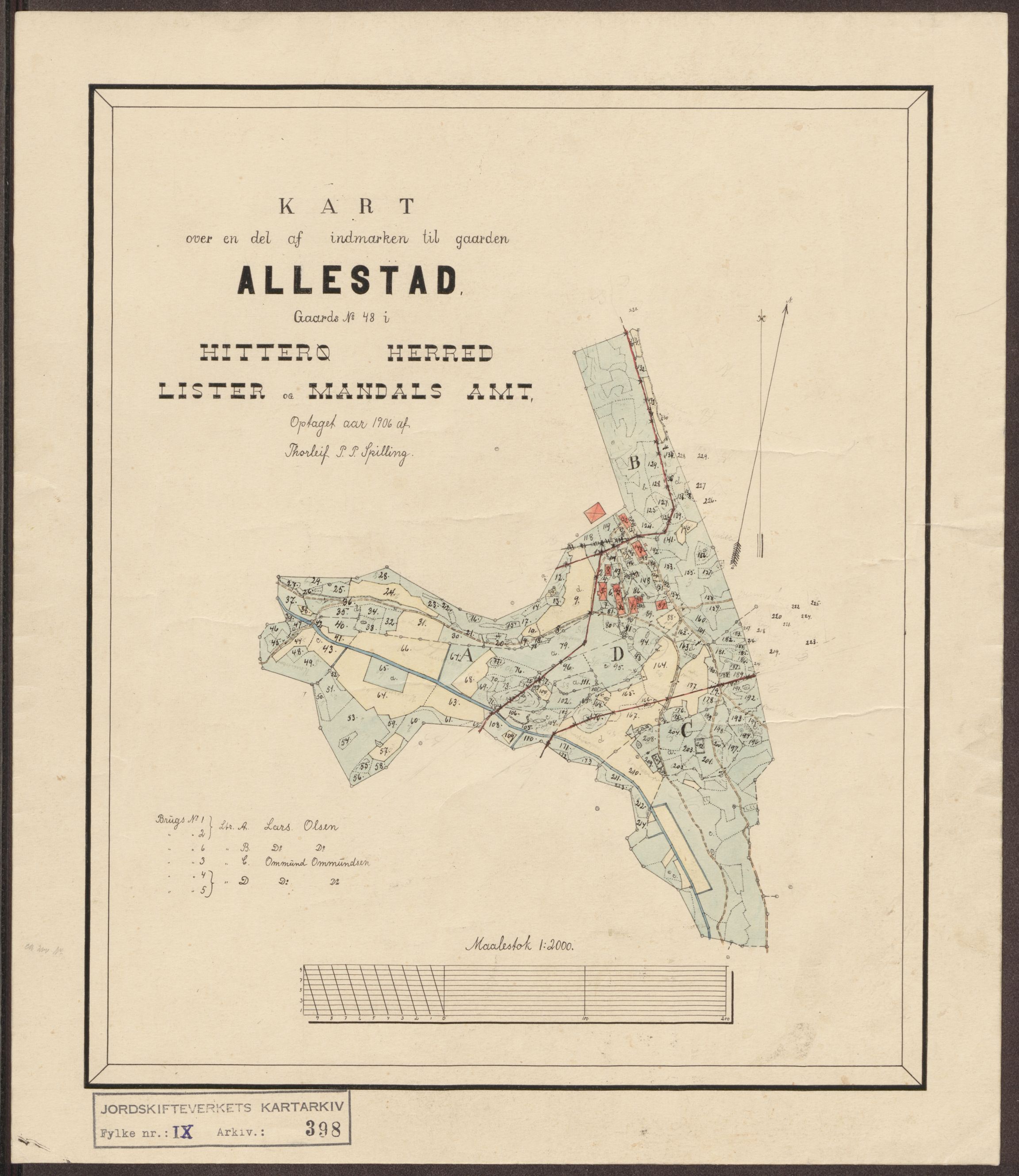 Jordskifteverkets kartarkiv, AV/RA-S-3929/T, 1859-1988, s. 446