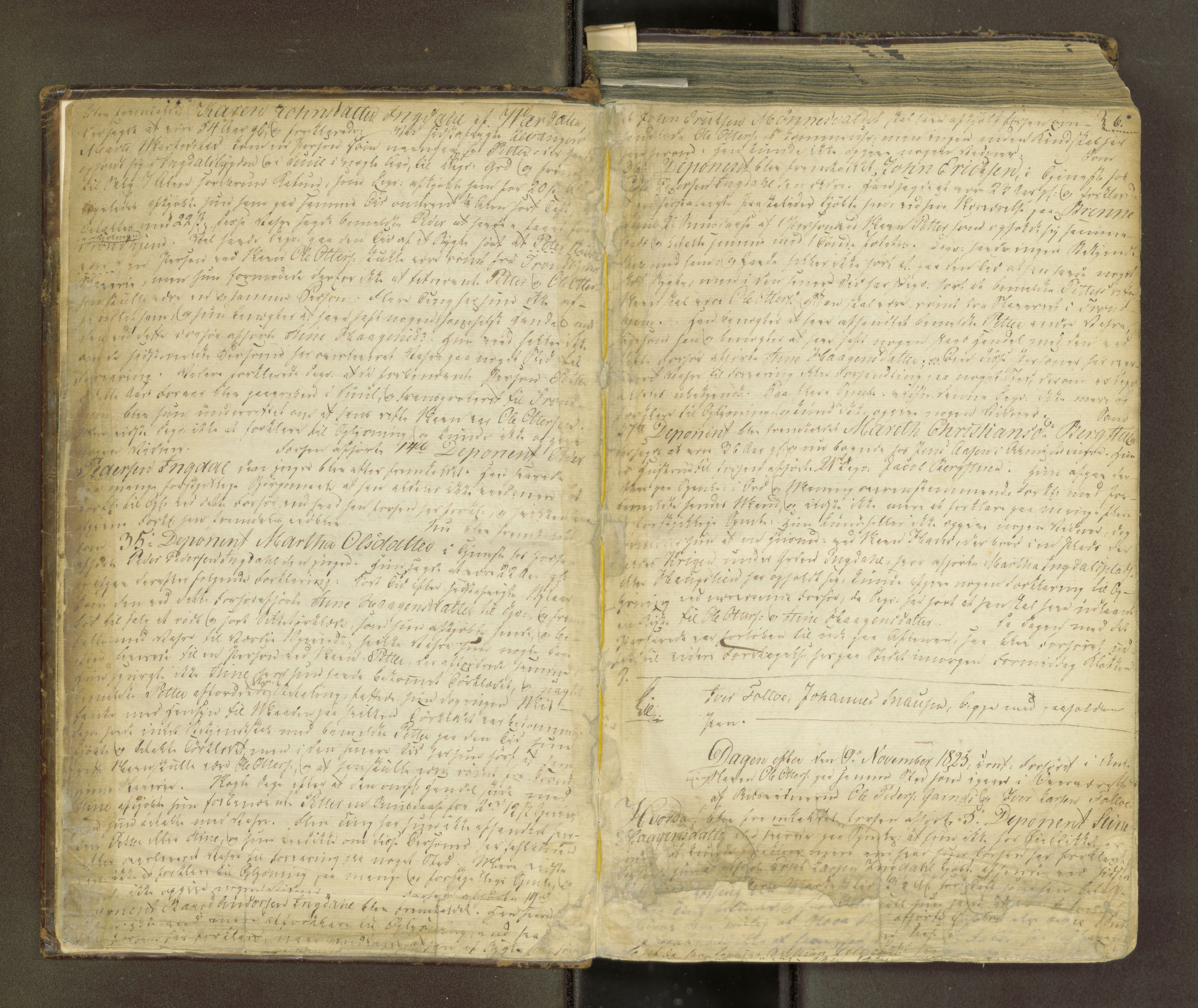 Stjør- og Verdal sorenskriveri, AV/SAT-A-4167/1/1/1B/L0008: Ekstrarettsprotokoll, 1825-1829, s. 5b-6a