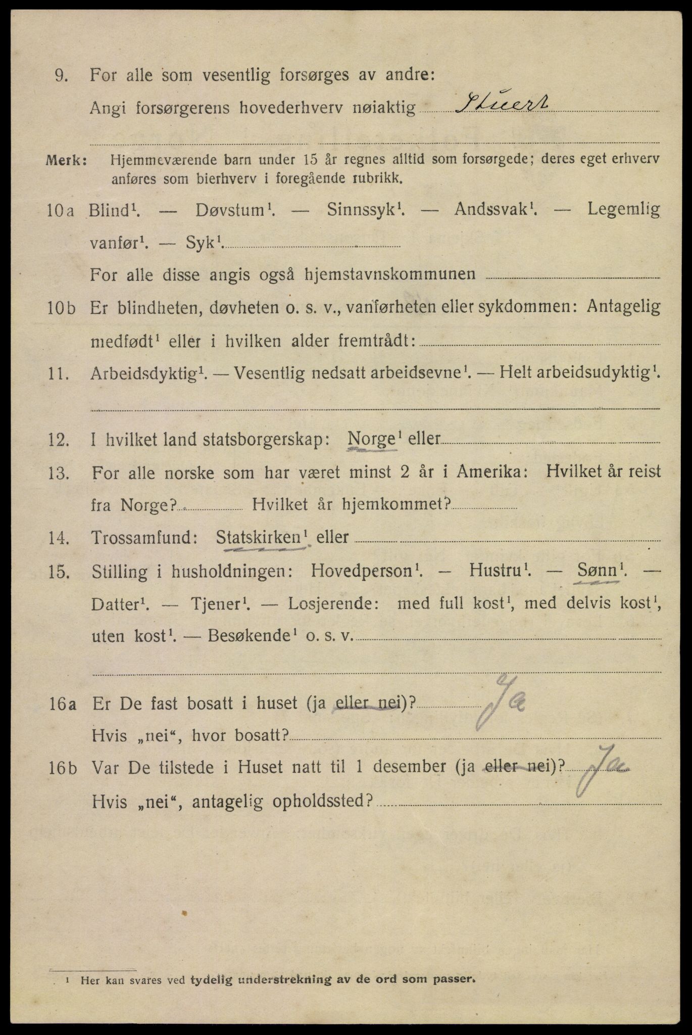 SAKO, Folketelling 1920 for 0801 Kragerø kjøpstad, 1920, s. 7706