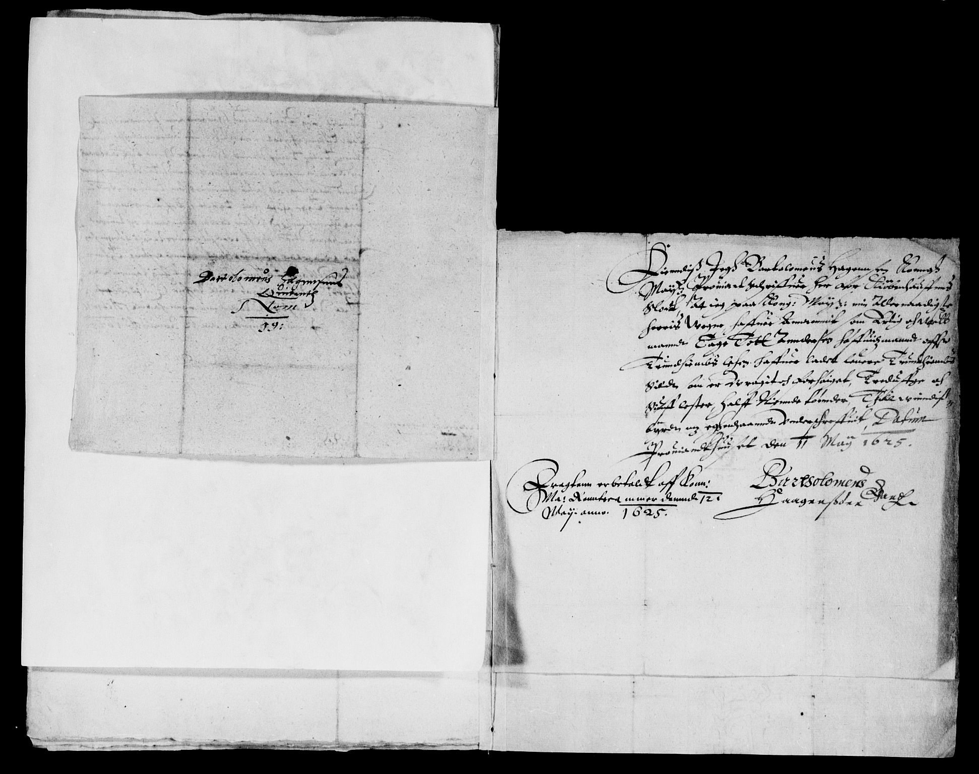 Rentekammeret inntil 1814, Reviderte regnskaper, Lensregnskaper, AV/RA-EA-5023/R/Rb/Rbw/L0027: Trondheim len, 1624-1625