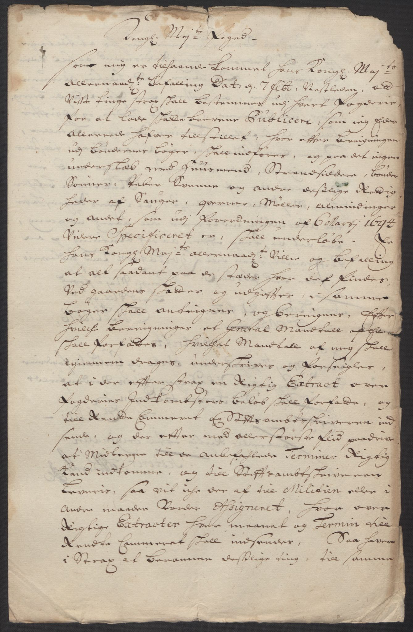 Rentekammeret inntil 1814, Reviderte regnskaper, Fogderegnskap, AV/RA-EA-4092/R60/L3955: Fogderegnskap Orkdal og Gauldal, 1705, s. 450
