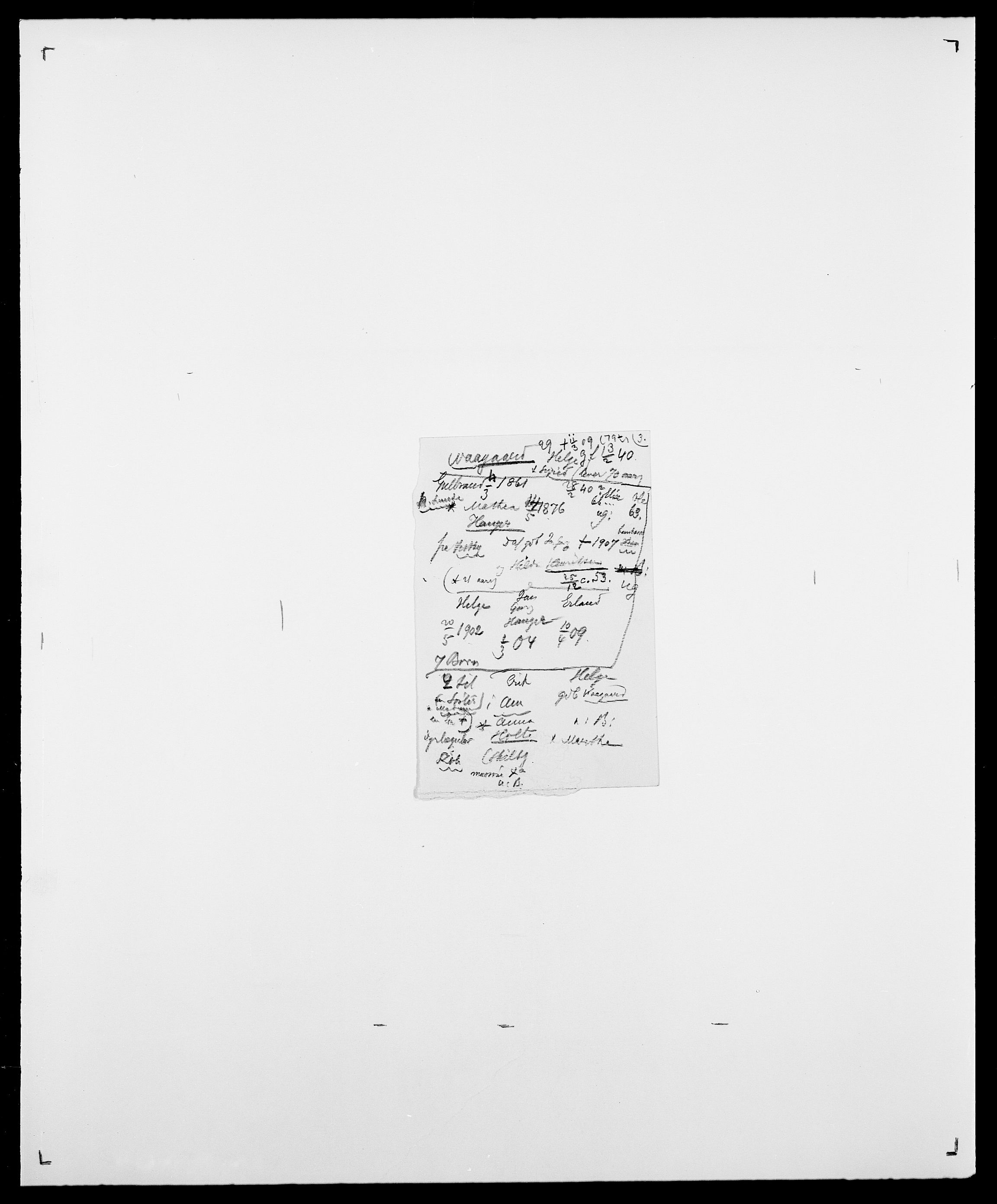 Delgobe, Charles Antoine - samling, SAO/PAO-0038/D/Da/L0040: Usgaard - Velund, s. 45