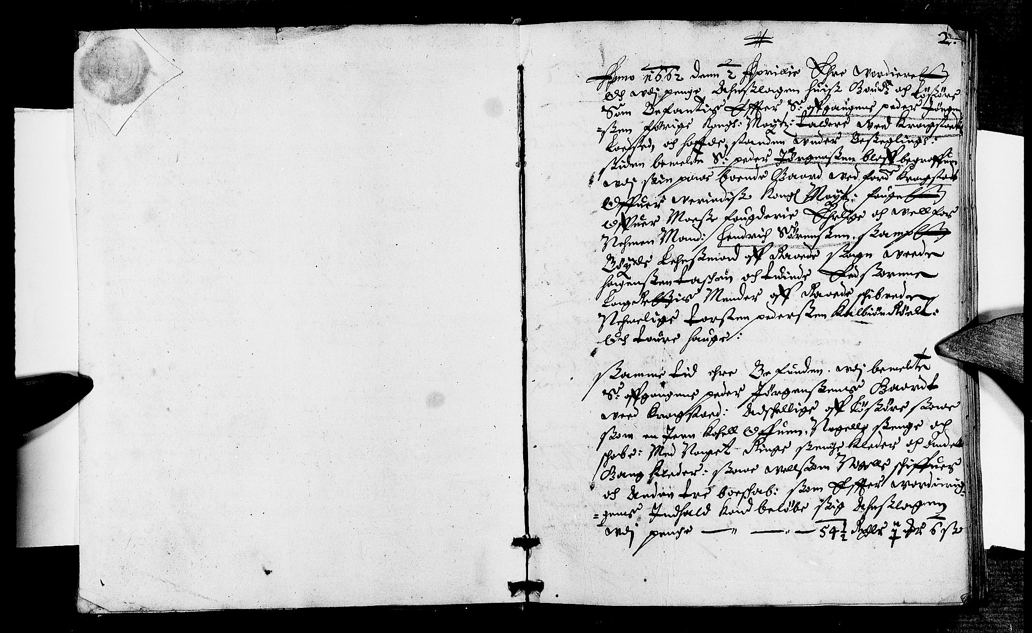 Moss sorenskriveri, SAO/A-10168, 1662, s. 1b-2a
