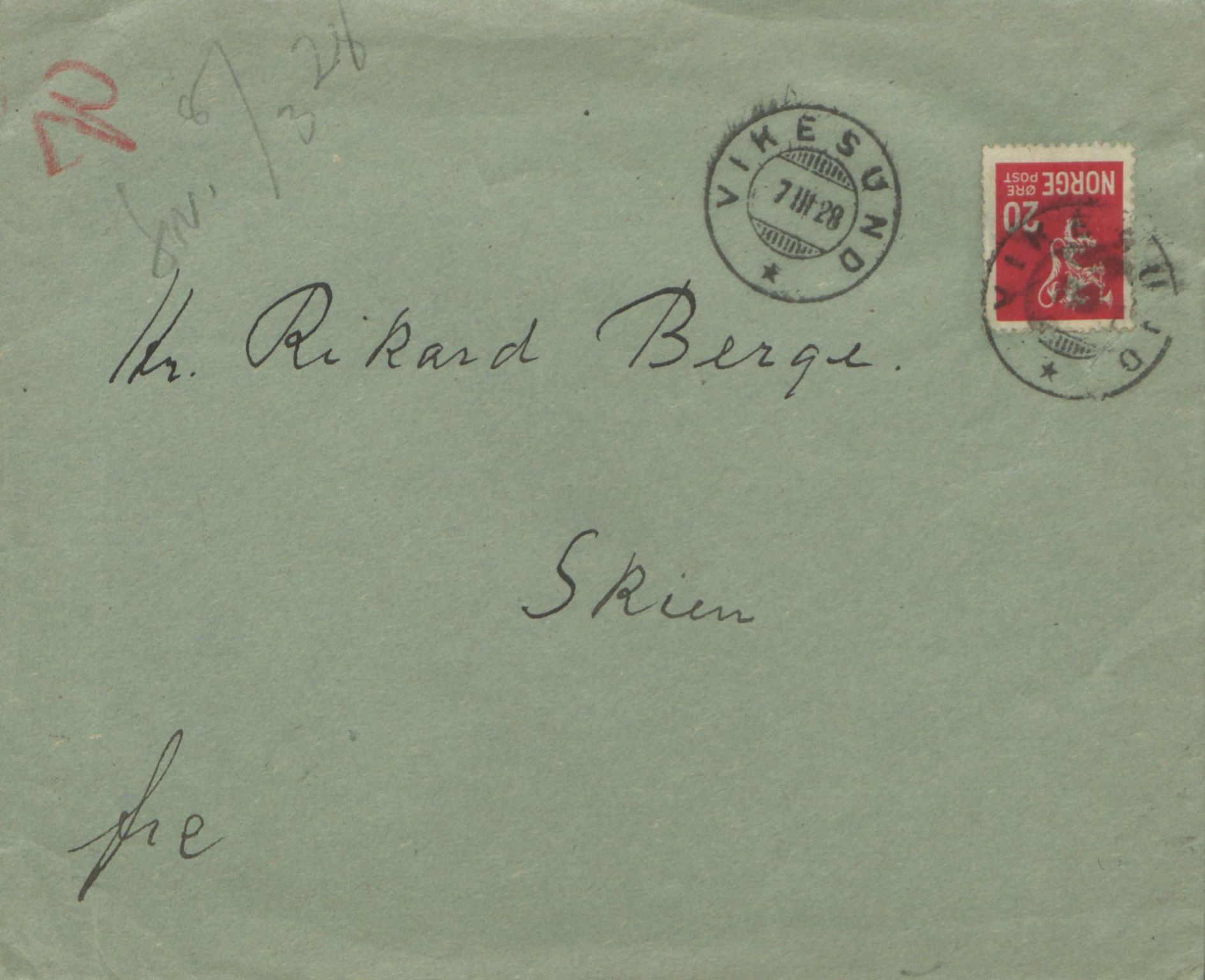 Rikard Berge, TEMU/TGM-A-1003/F/L0017/0011: 551-599 / 561 Ymse oppskriftar + brev til Berge, 1910-1950, s. 70
