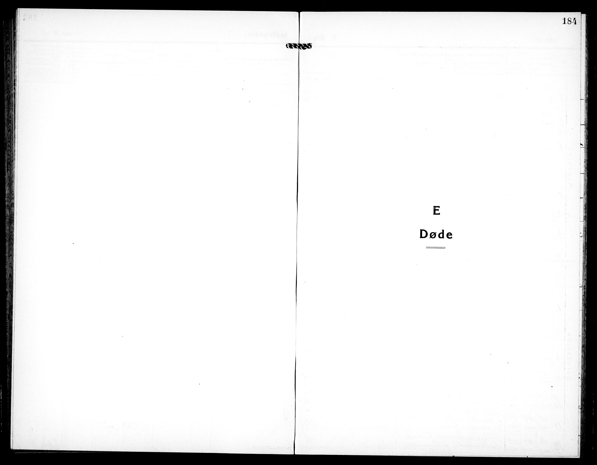 Nesodden prestekontor Kirkebøker, AV/SAO-A-10013/G/Ga/L0003: Klokkerbok nr. I 3, 1924-1939, s. 184