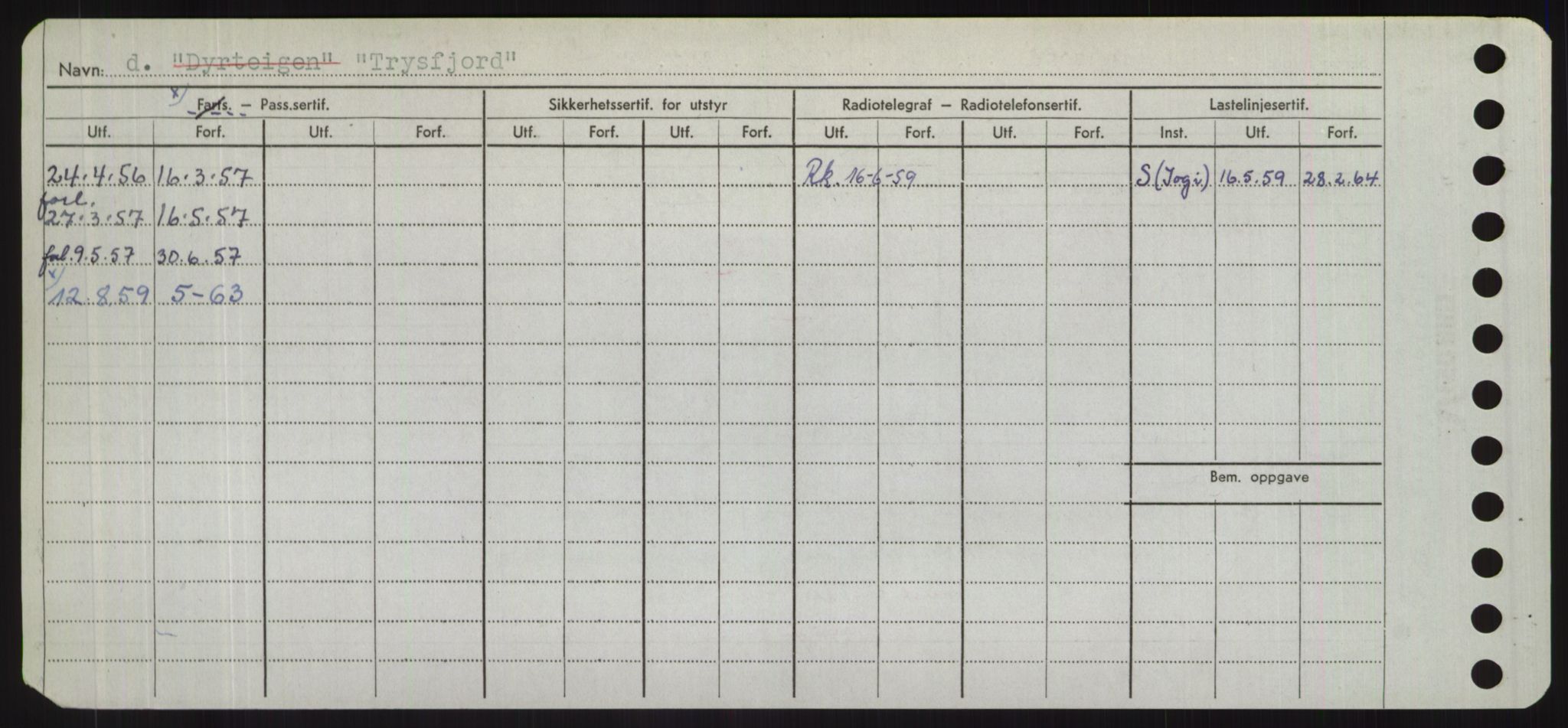 Sjøfartsdirektoratet med forløpere, Skipsmålingen, RA/S-1627/H/Hd/L0039: Fartøy, Ti-Tø, s. 746